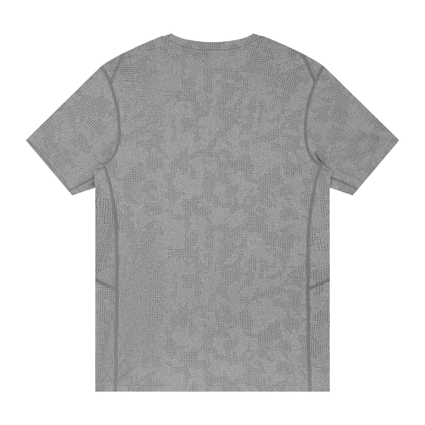 Men's Jacquard Slim Mesh T-Shirt – Breathable Performance Athletic Tee