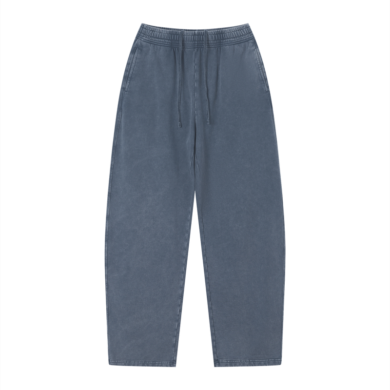 Unisex Heavyweight Vintage Wash Sweatpants – Oversized Relaxed Fit