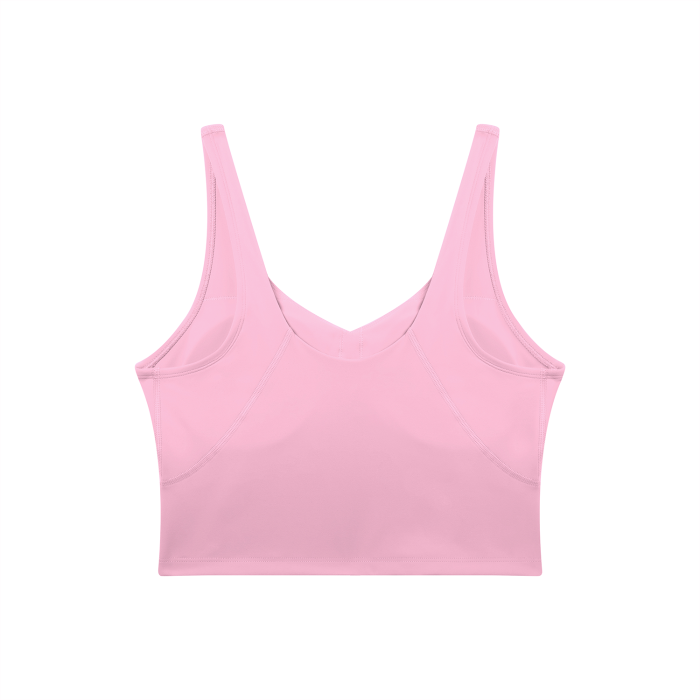 Women's V-Neck Yoga Sports Bra – Seamless Medium Support Workout & Activewear Bra