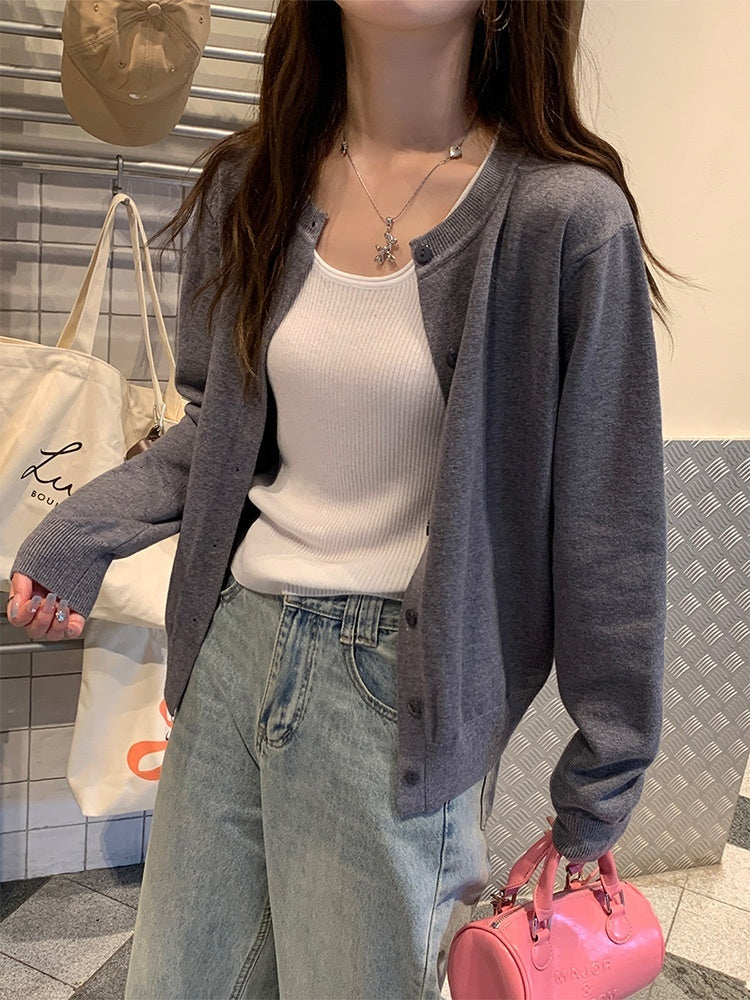 Women's Slim-Fit Long Sleeve Pullover Top