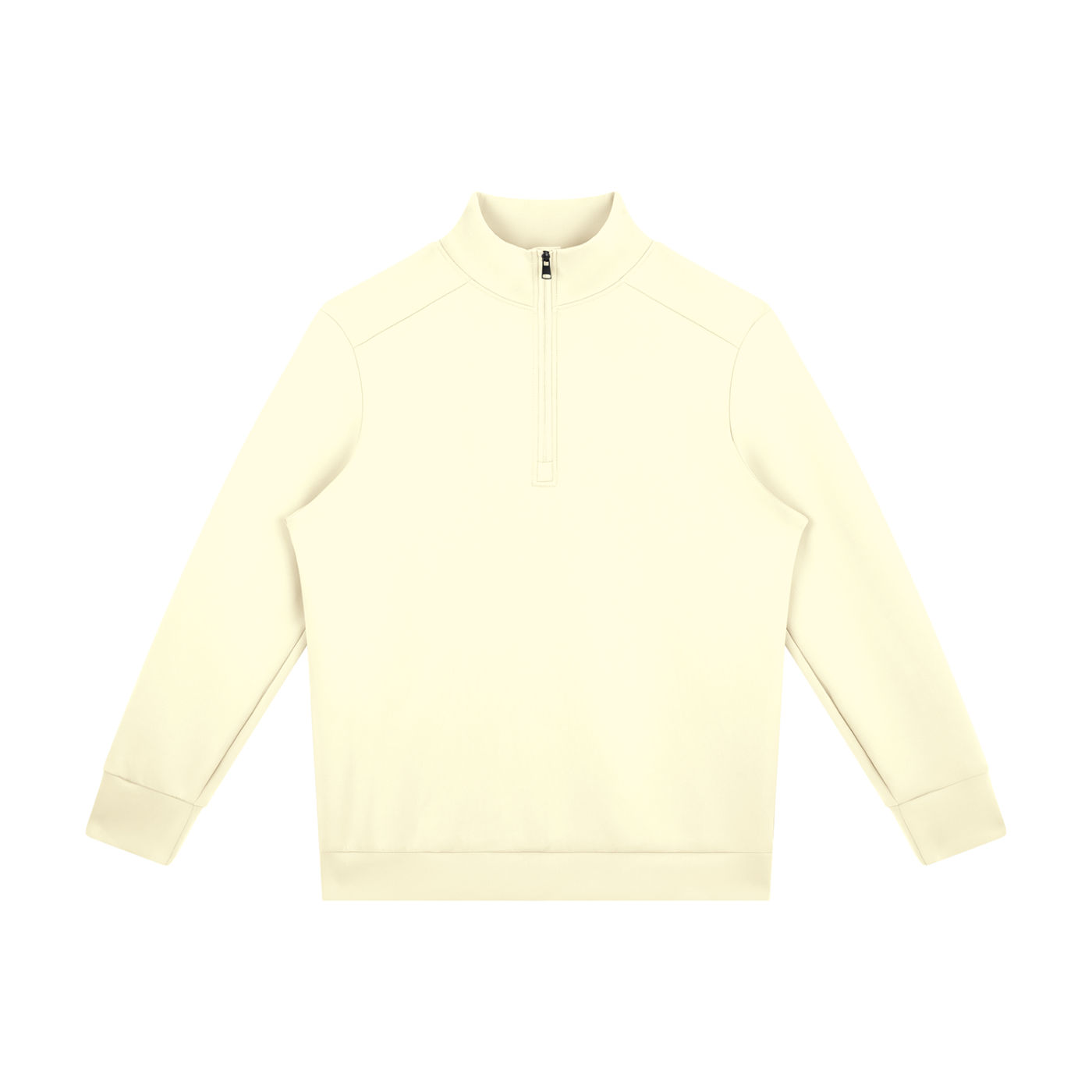 Men's Quarter Zip Sweatshirt – Premium Mock Neck Pullover