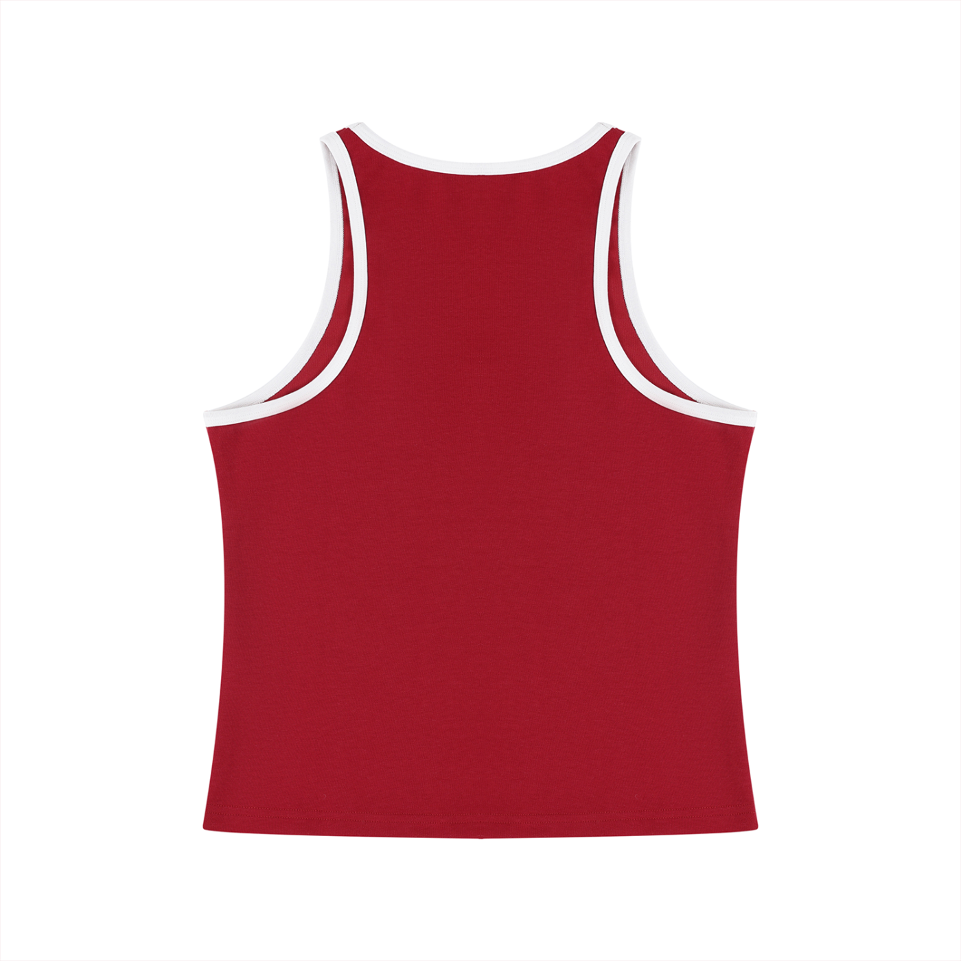 Women's Color Block Cropped Tank Top – Athletic Sleeveless Activewear Top