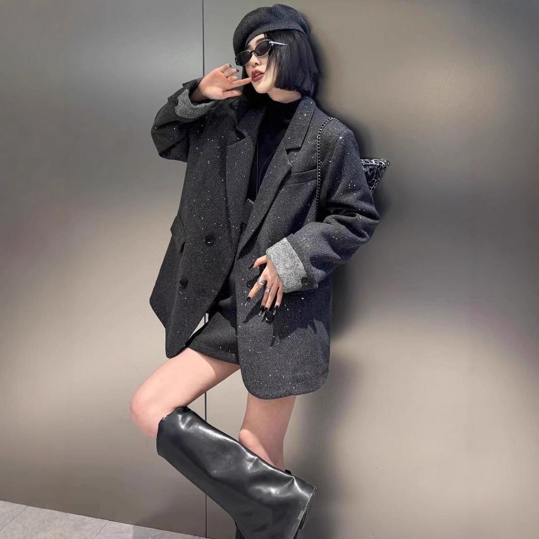 Women's Loose-Fit Fashionable Blazer