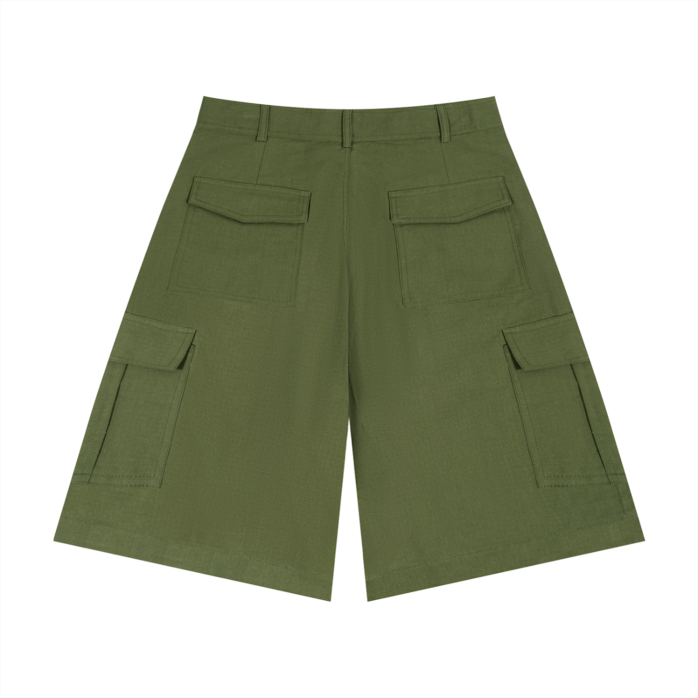 Unisex Woven Cargo Shorts – Relaxed Fit Utility Streetwear Shorts