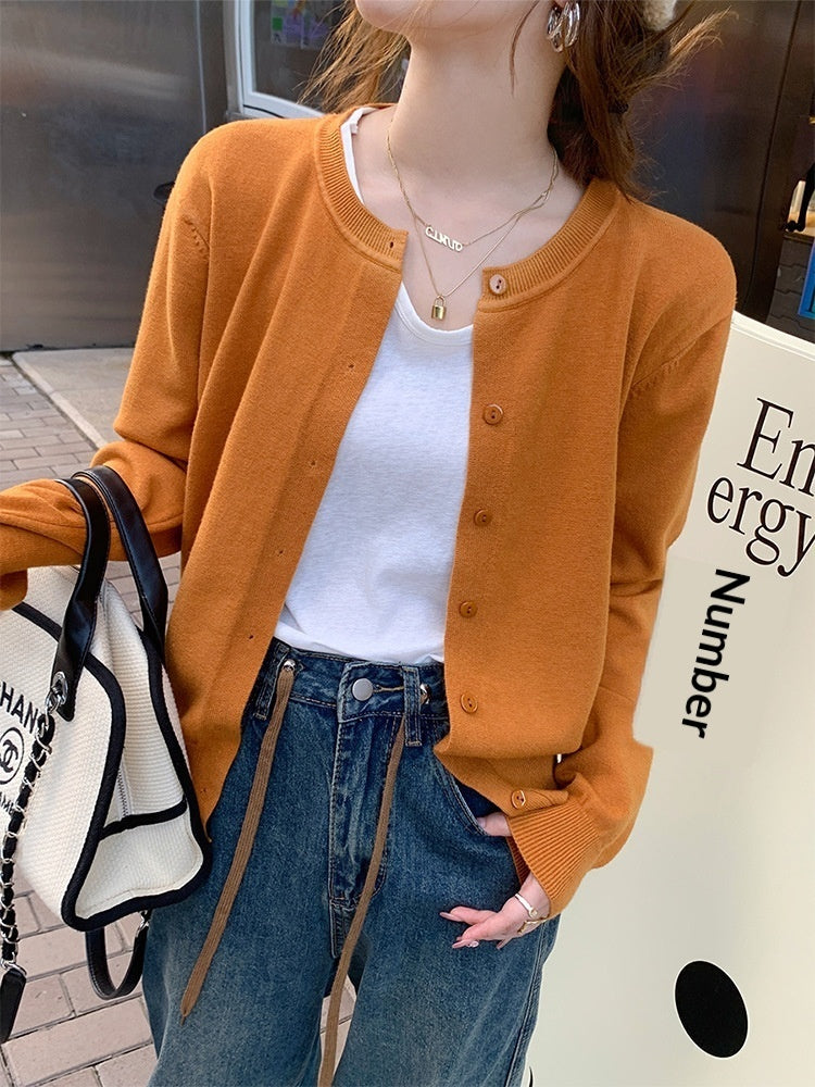 Women's Slim-Fit Long Sleeve Pullover Top