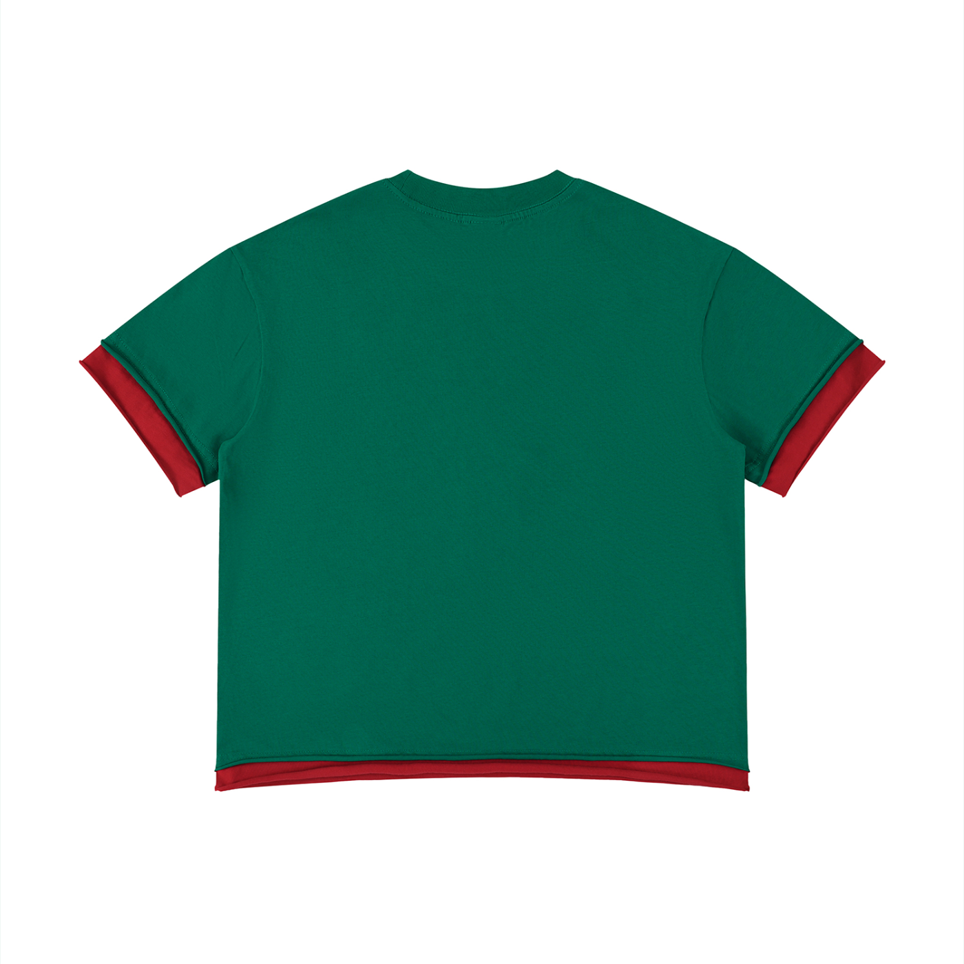 Unisex Boxy Color Block T-Shirt – Oversized Premium Streetwear Tee