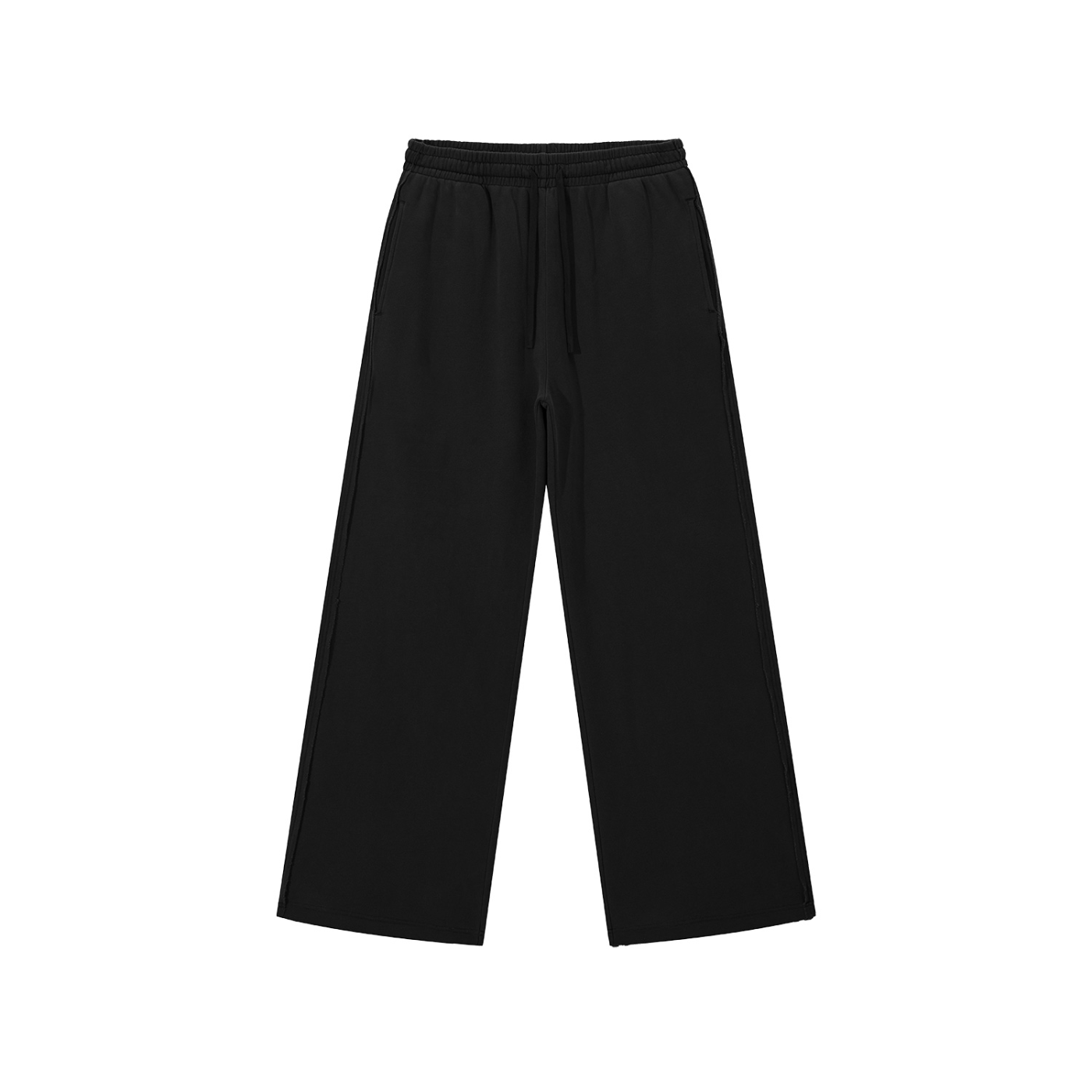 Snow Washed Raw Edge Sweatpants