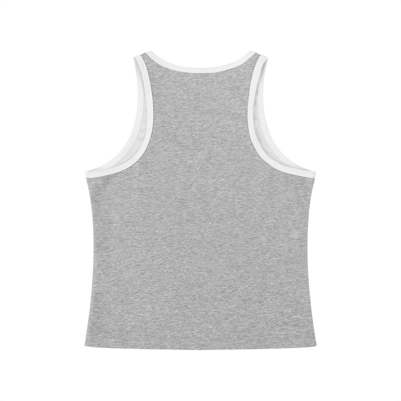 Women's Color Block Cropped Tank Top – Athletic Sleeveless Activewear Top
