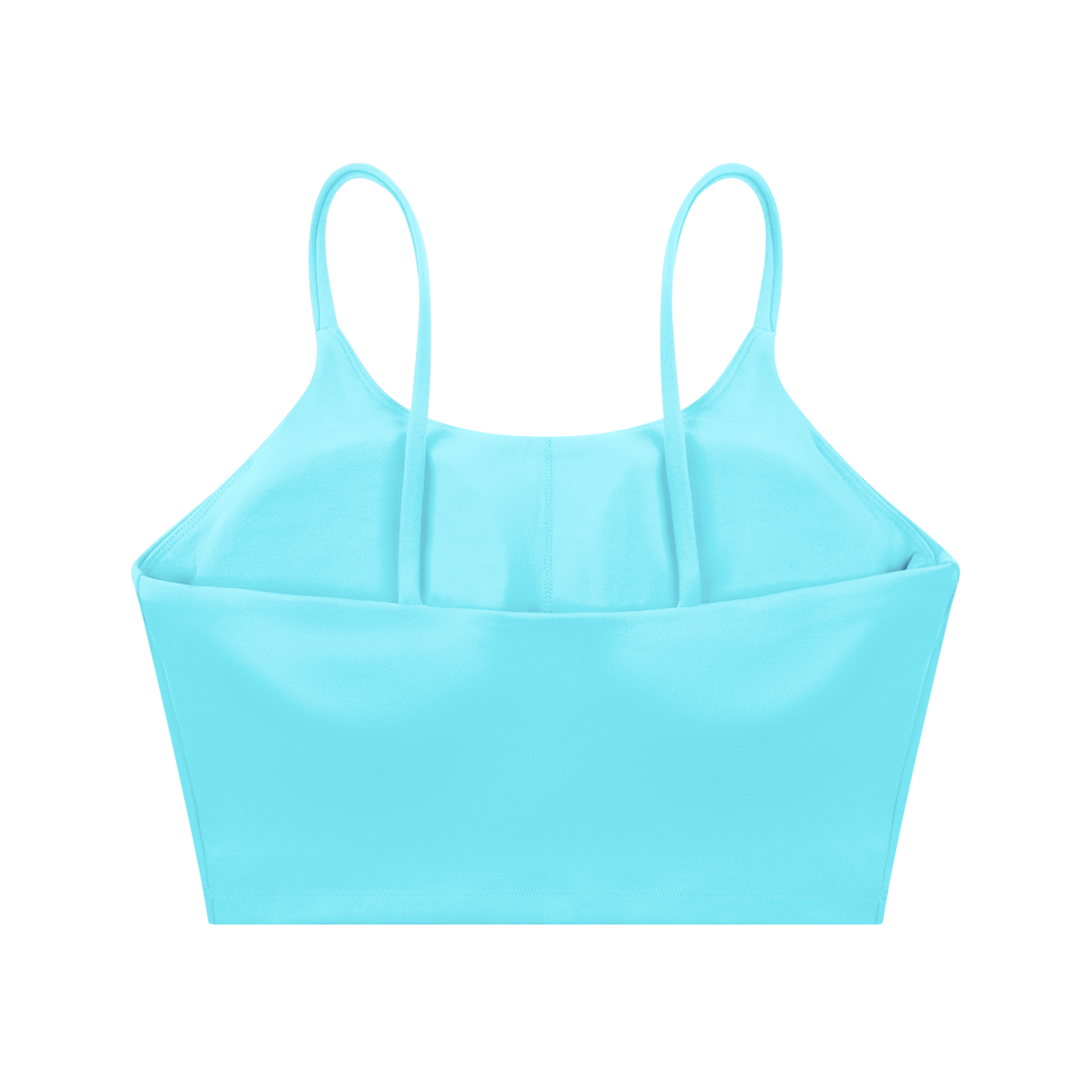 Women's Spaghetti Strap Yoga Sports Bra – Low Impact Activewear Bra