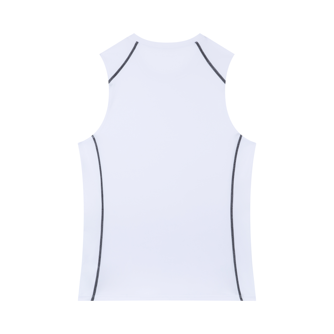 Men's Slim Fit Topstitch Tank Top – Premium Athletic Sleeveless Shirt