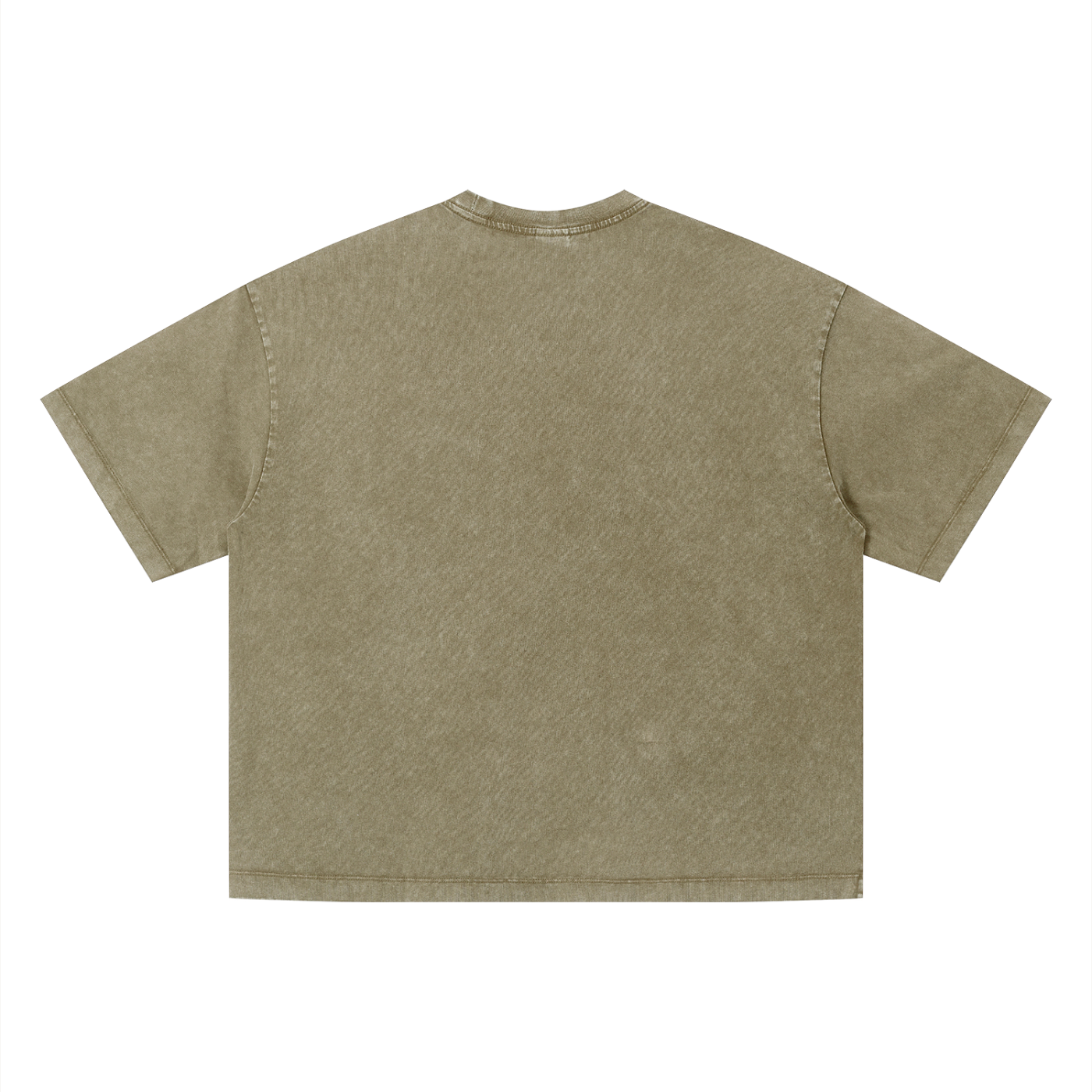 Unisex Vintage Wash Boxy T-Shirt – Oversized Heavyweight Faded Streetwear Tee