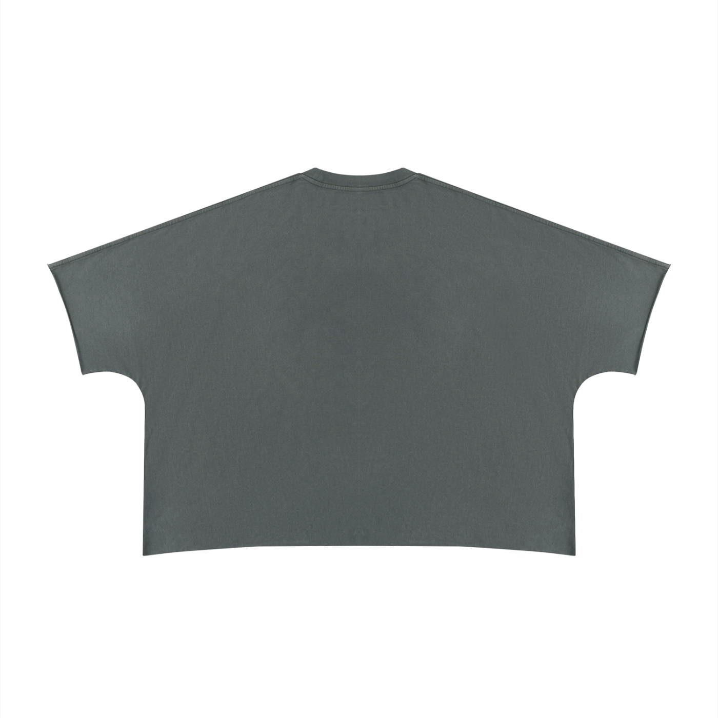 Unisex Heavyweight Boxy Raw Edge T-Shirt – Premium Oversized Streetwear Tee