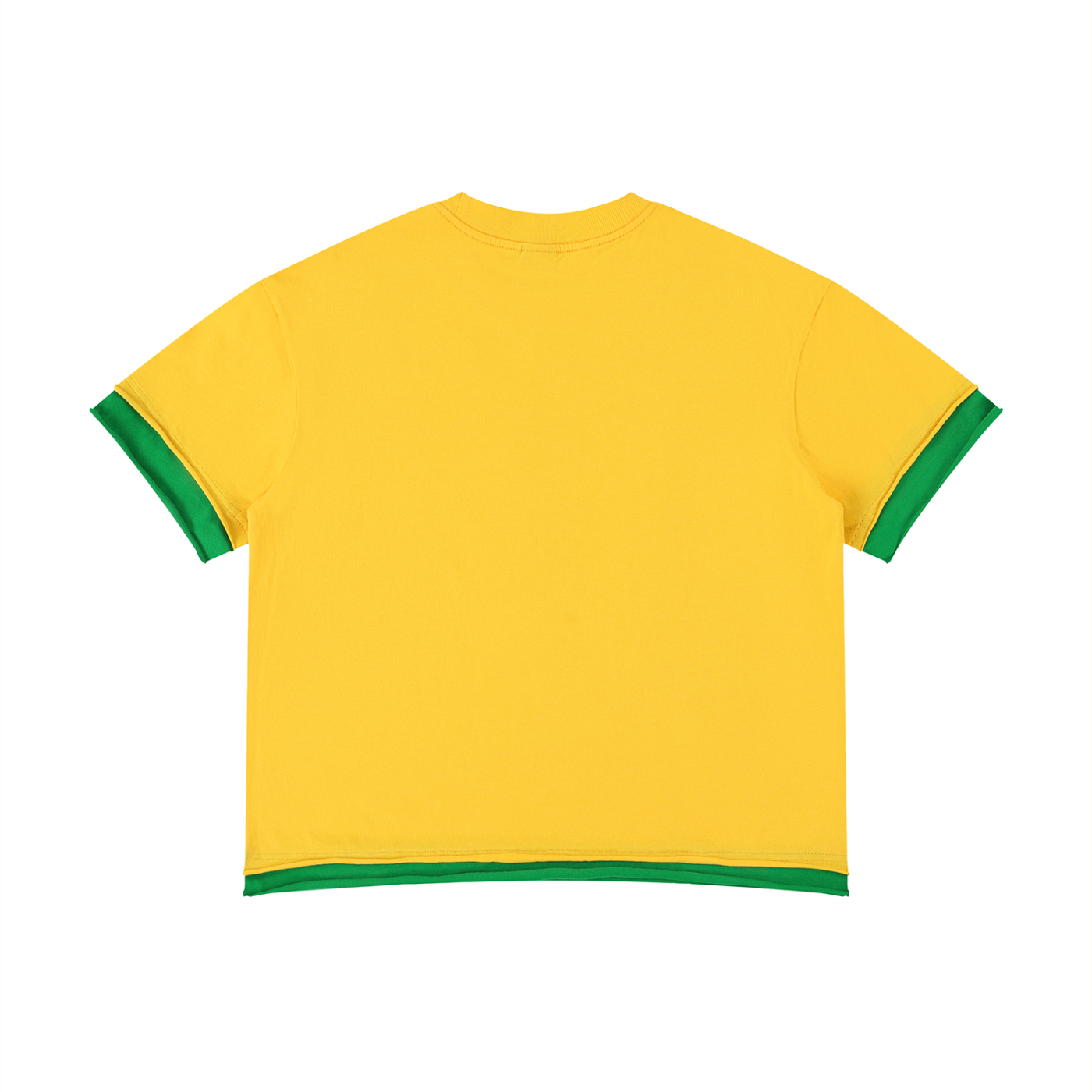 Unisex Boxy Color Block T-Shirt – Oversized Premium Streetwear Tee
