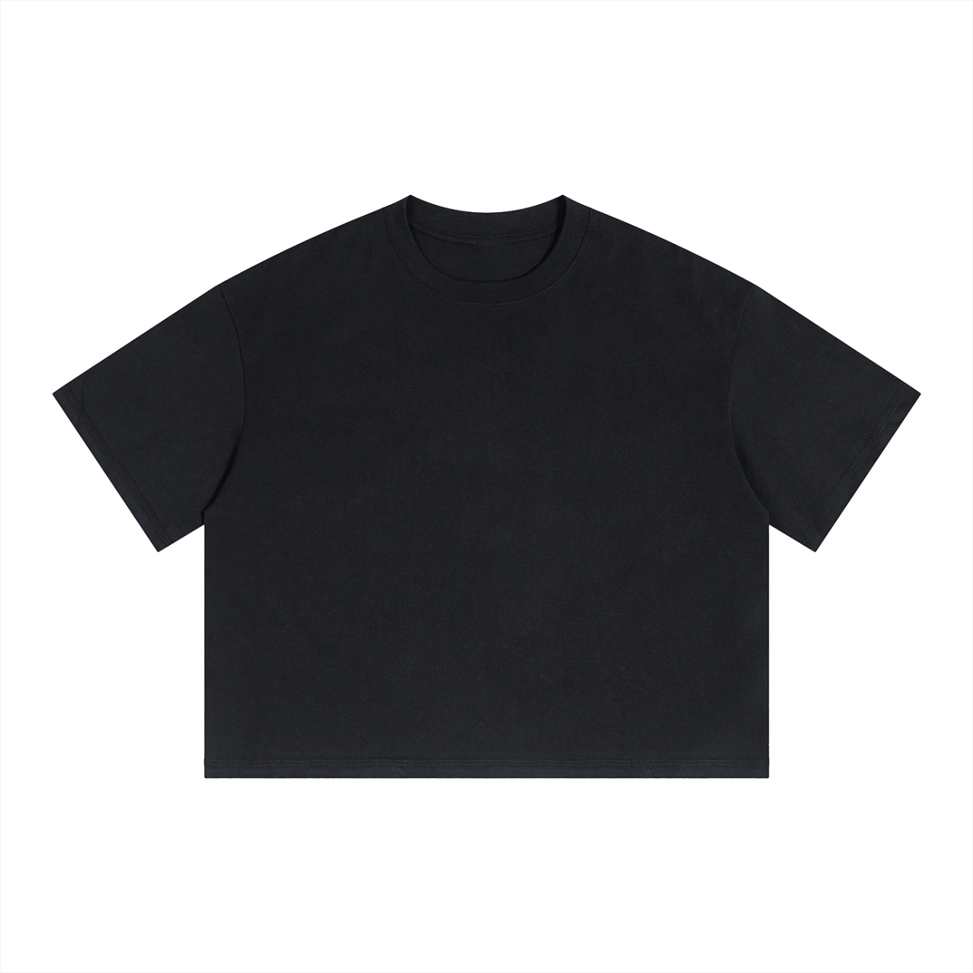 Unisex Oversized Boxy Drop Shoulder Crop T-Shirt – Premium Streetwear Tee