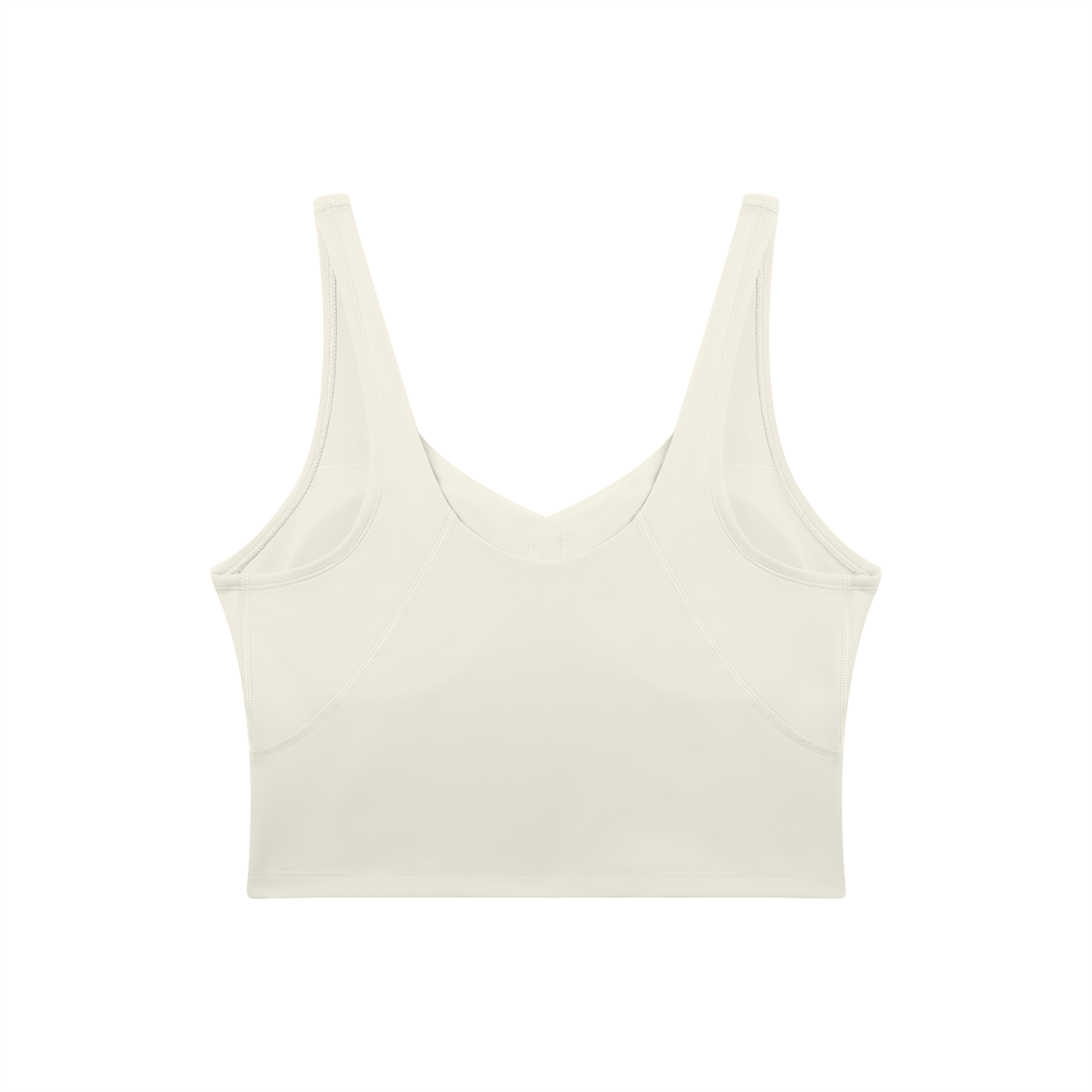 Women's V-Neck Yoga Sports Bra – Seamless Medium Support Workout & Activewear Bra