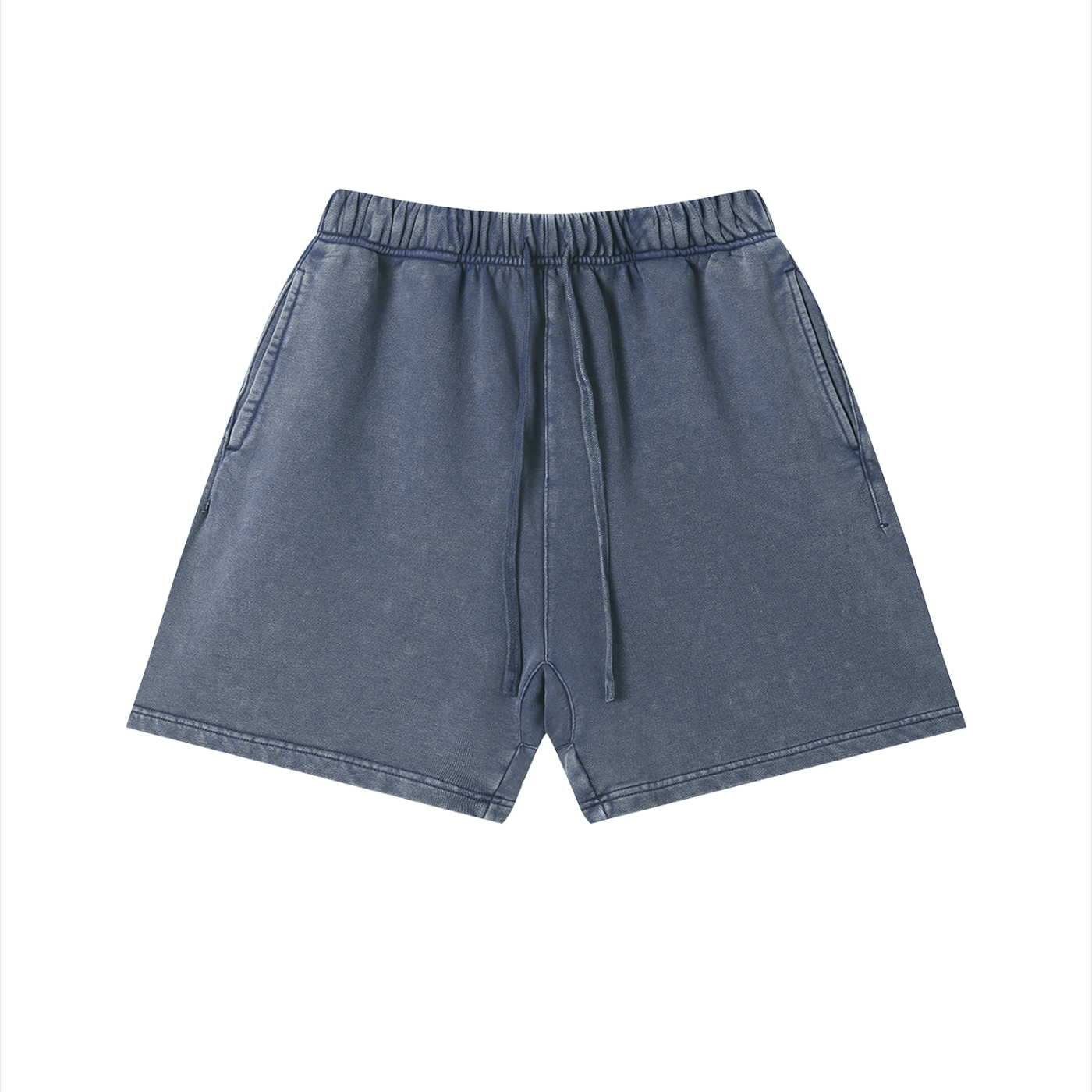Unisex Vintage Wash Cotton Shorts – Relaxed Fit Streetwear Shorts