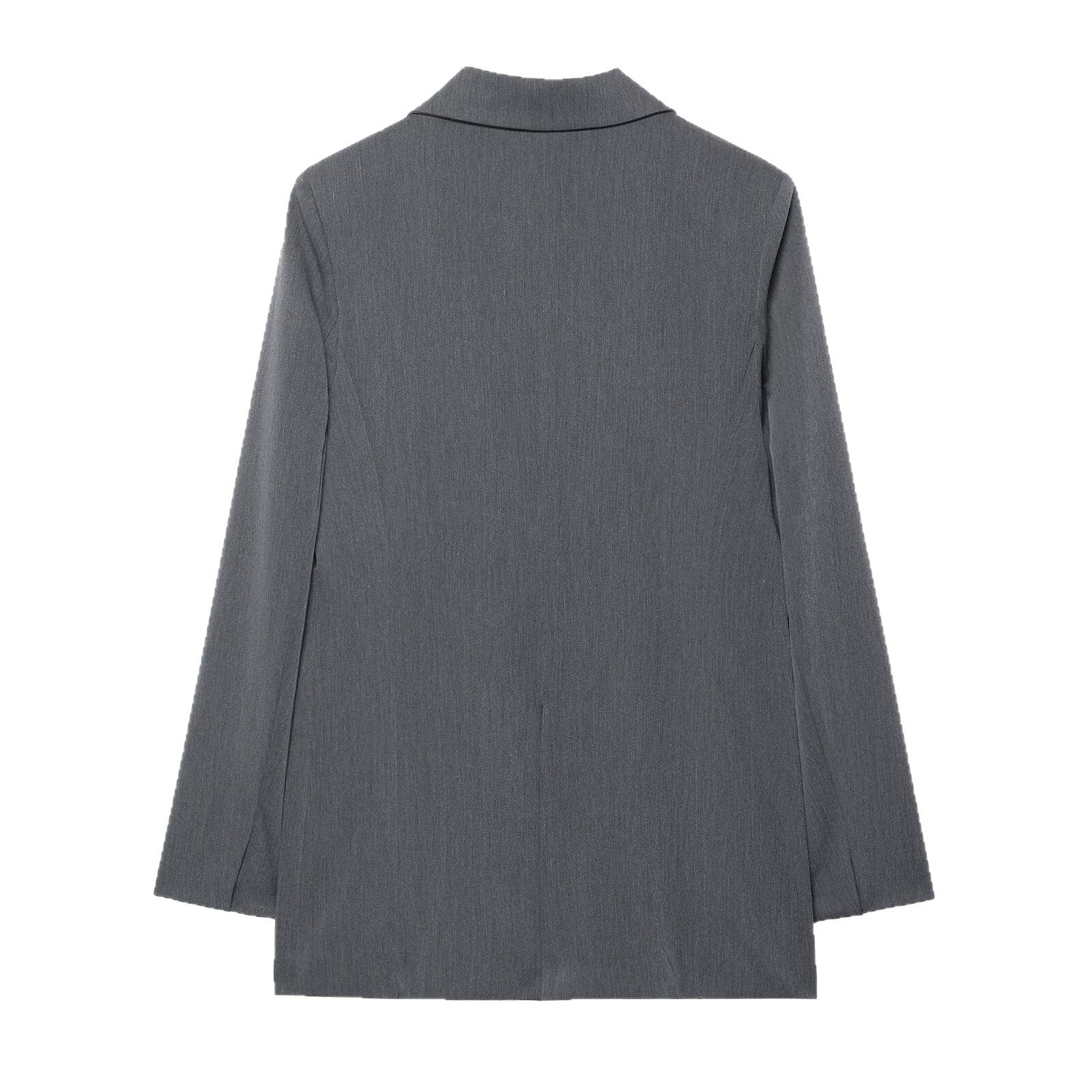 French-style Womens Fashion Versatile Double-breasted Blazer
