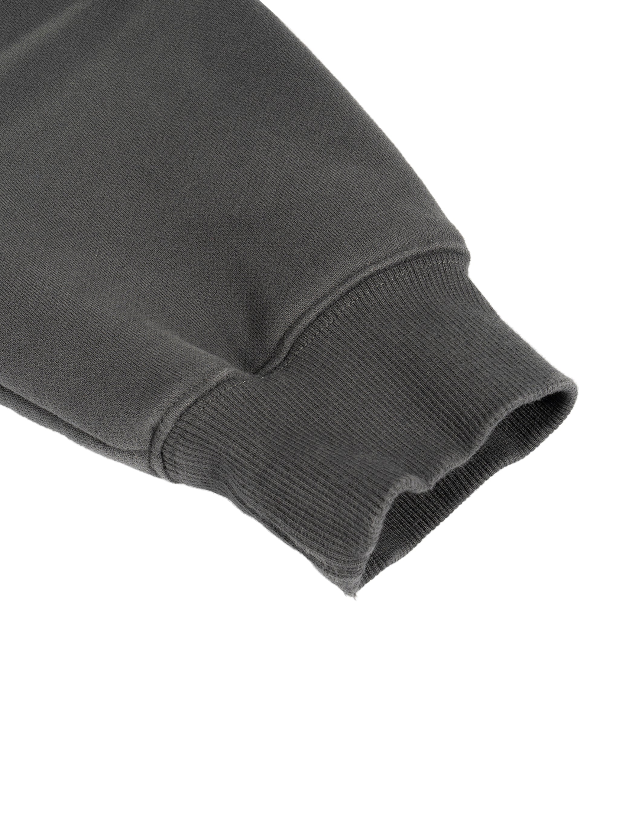 Frayed Sunfade Boxy Fleece Hoodie