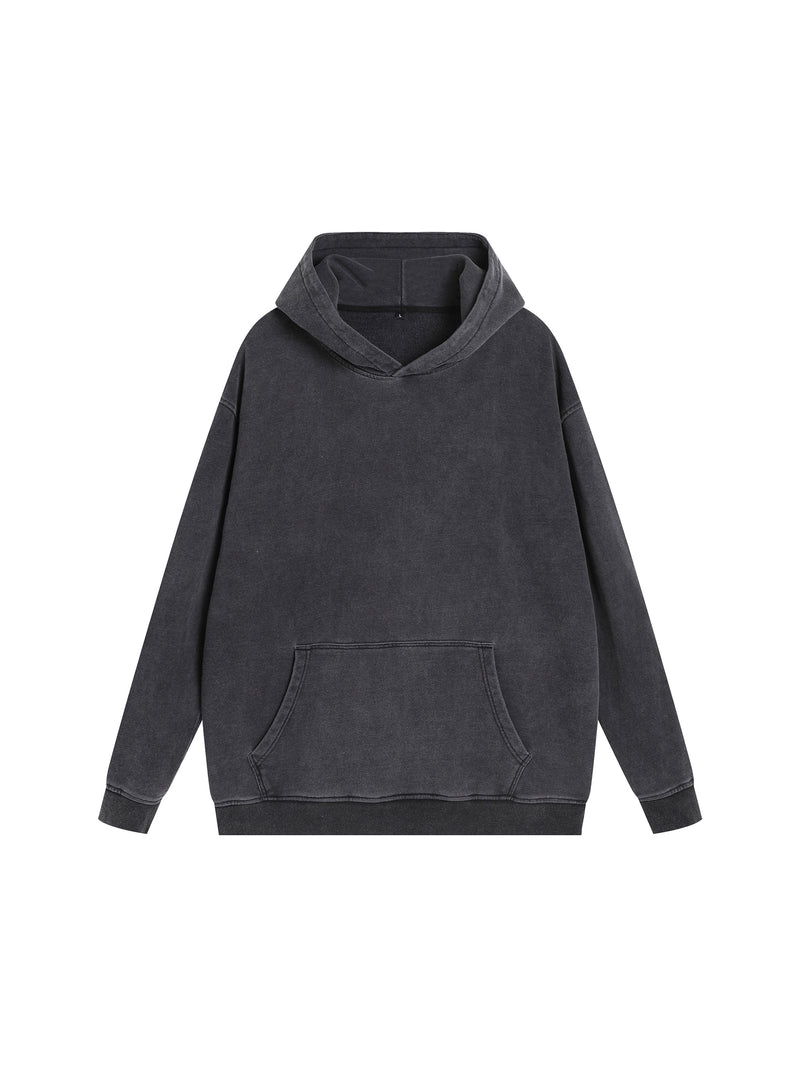 Vintage Washed Cotton Hoodie