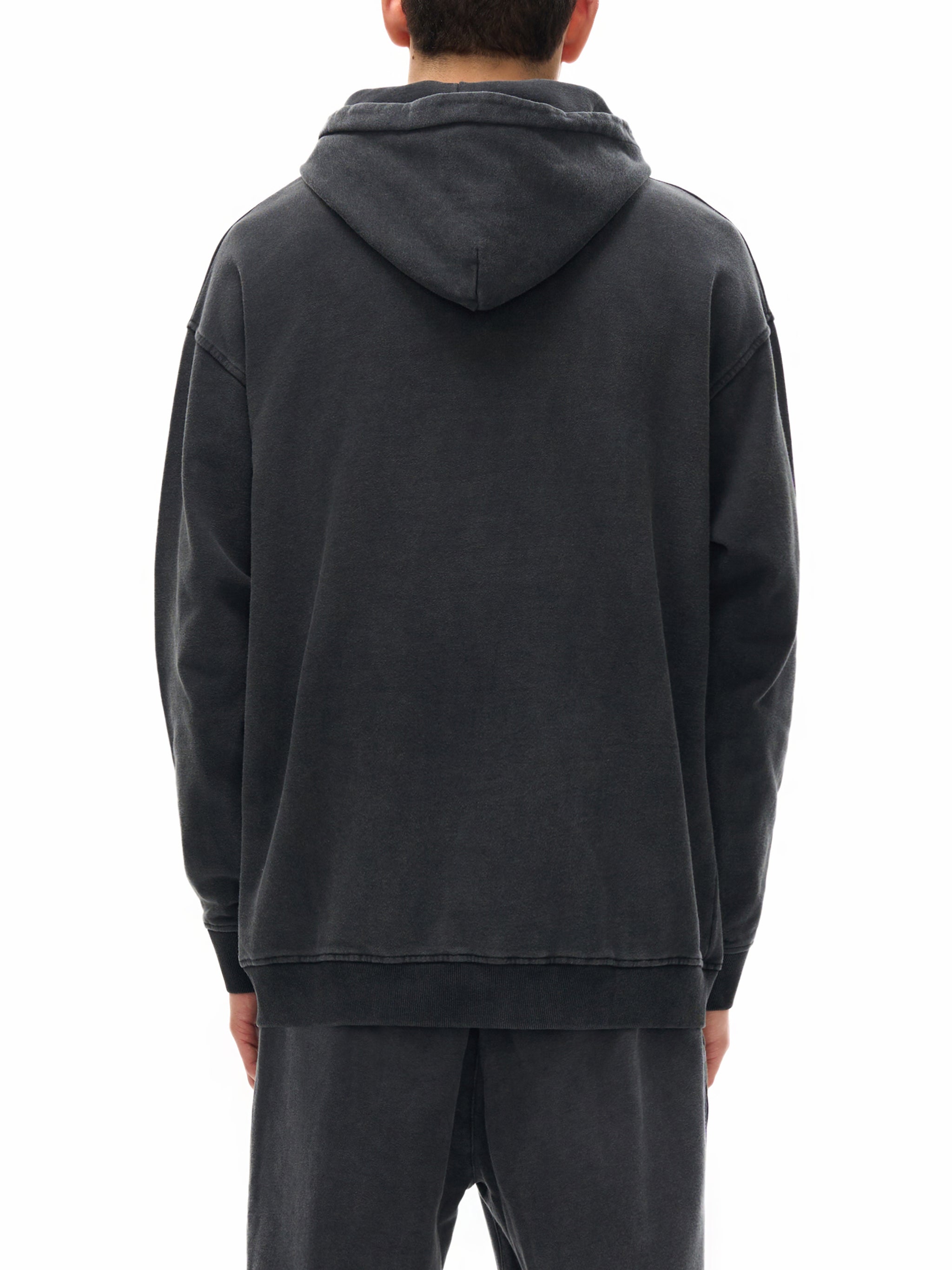Vintage Washed Cotton Hoodie