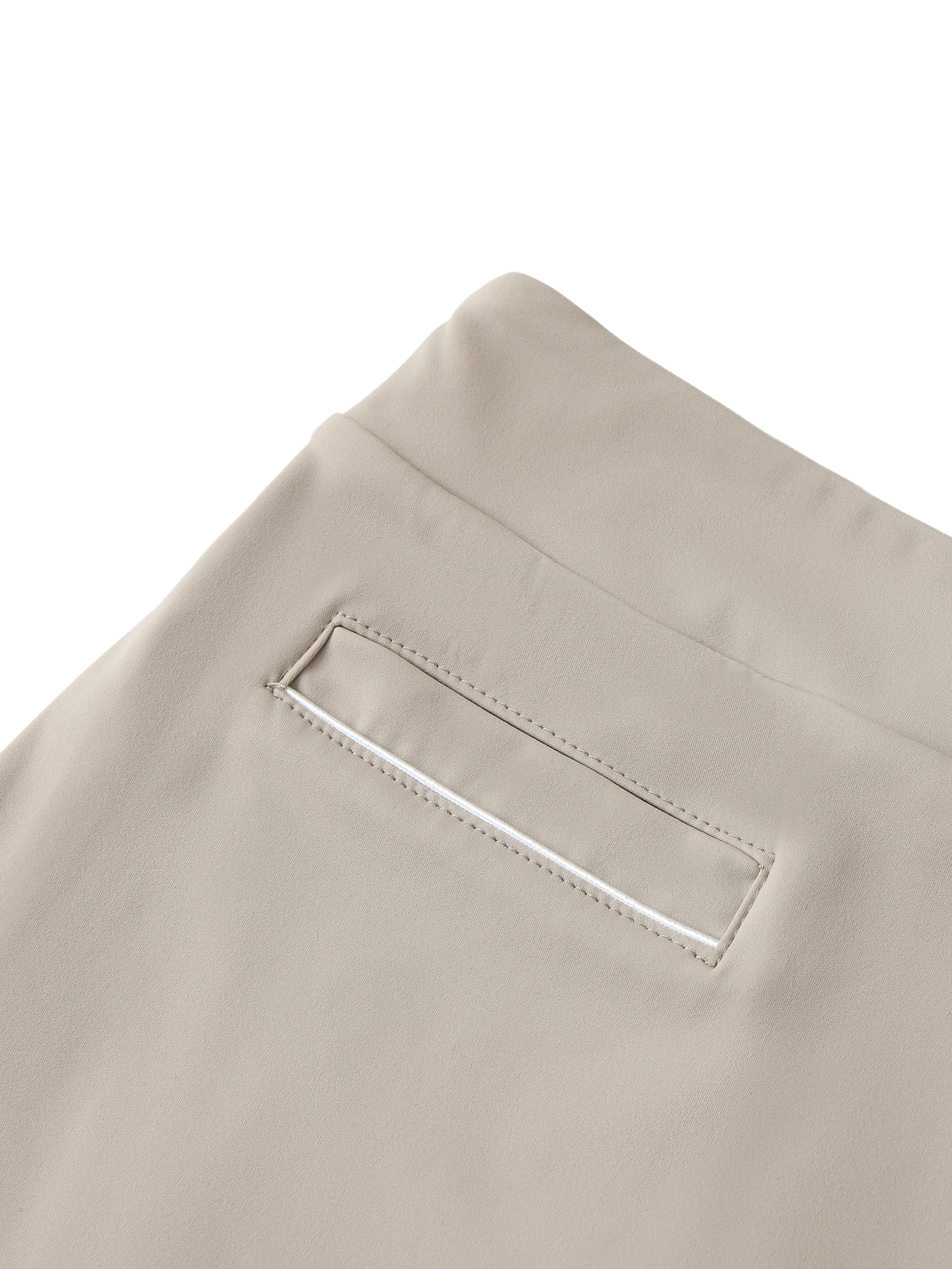 High-Waist Pocketed A-Line Skirt