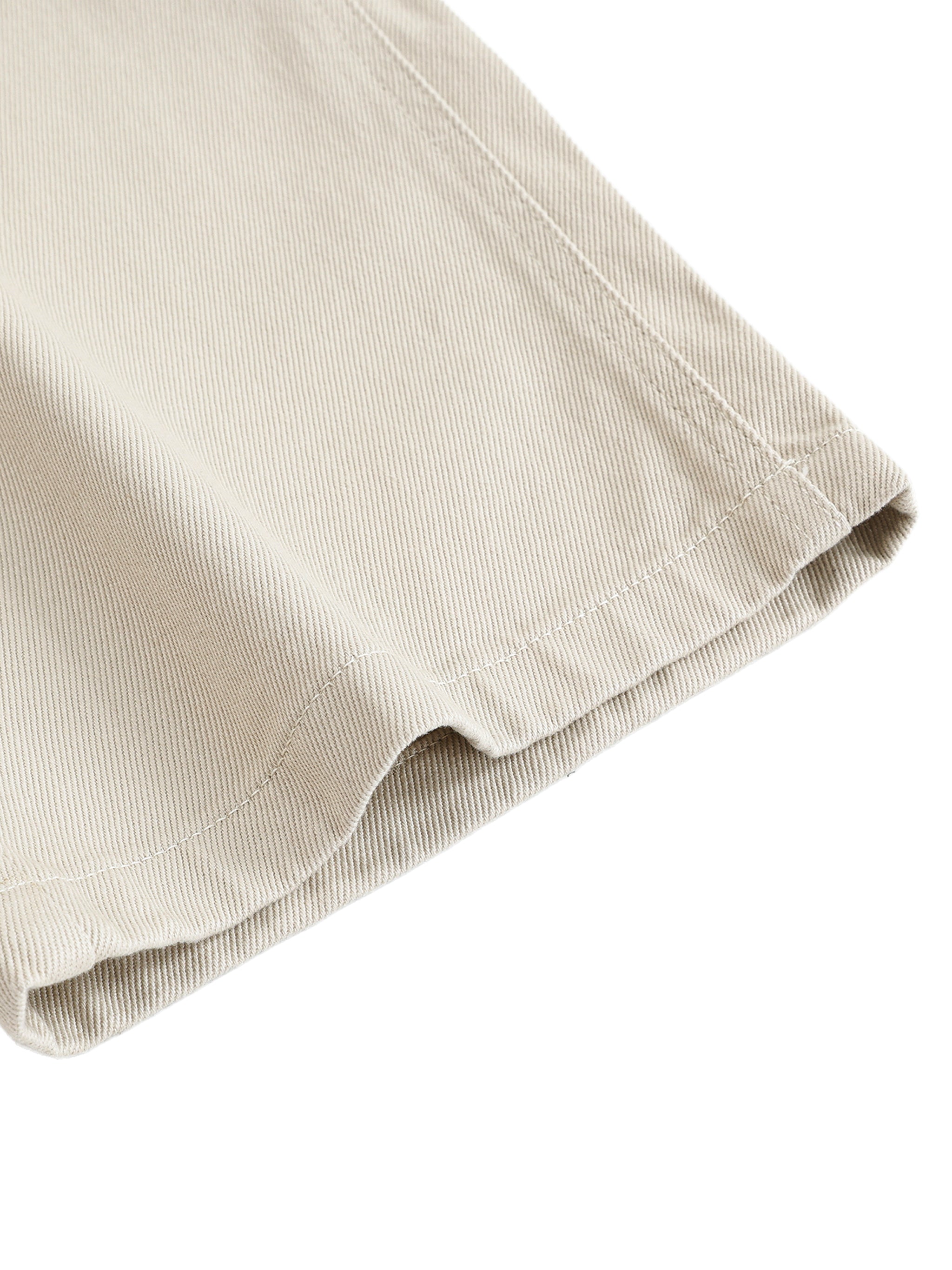 Heavyweight Cotton Straight-Fit Trousers