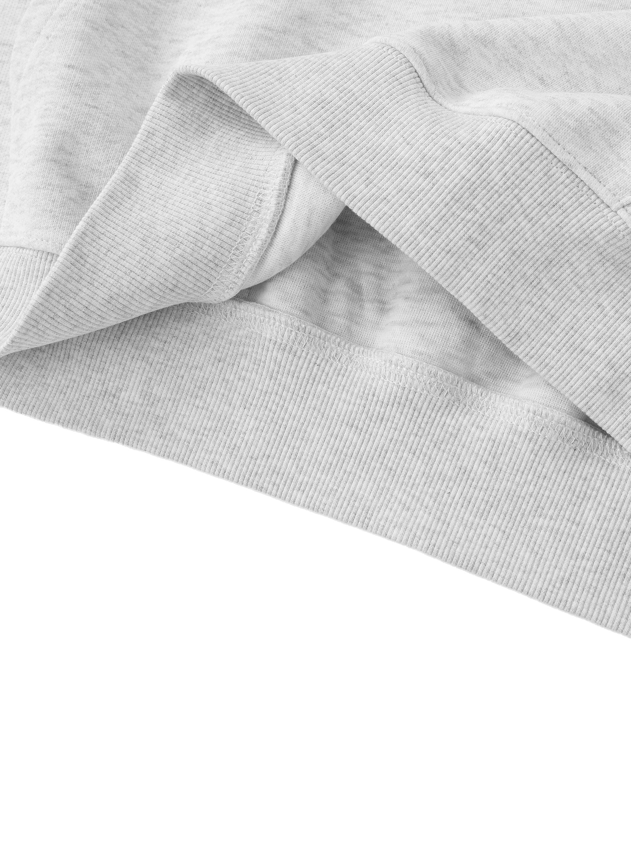 Contrast Piping Raglan Hoodie