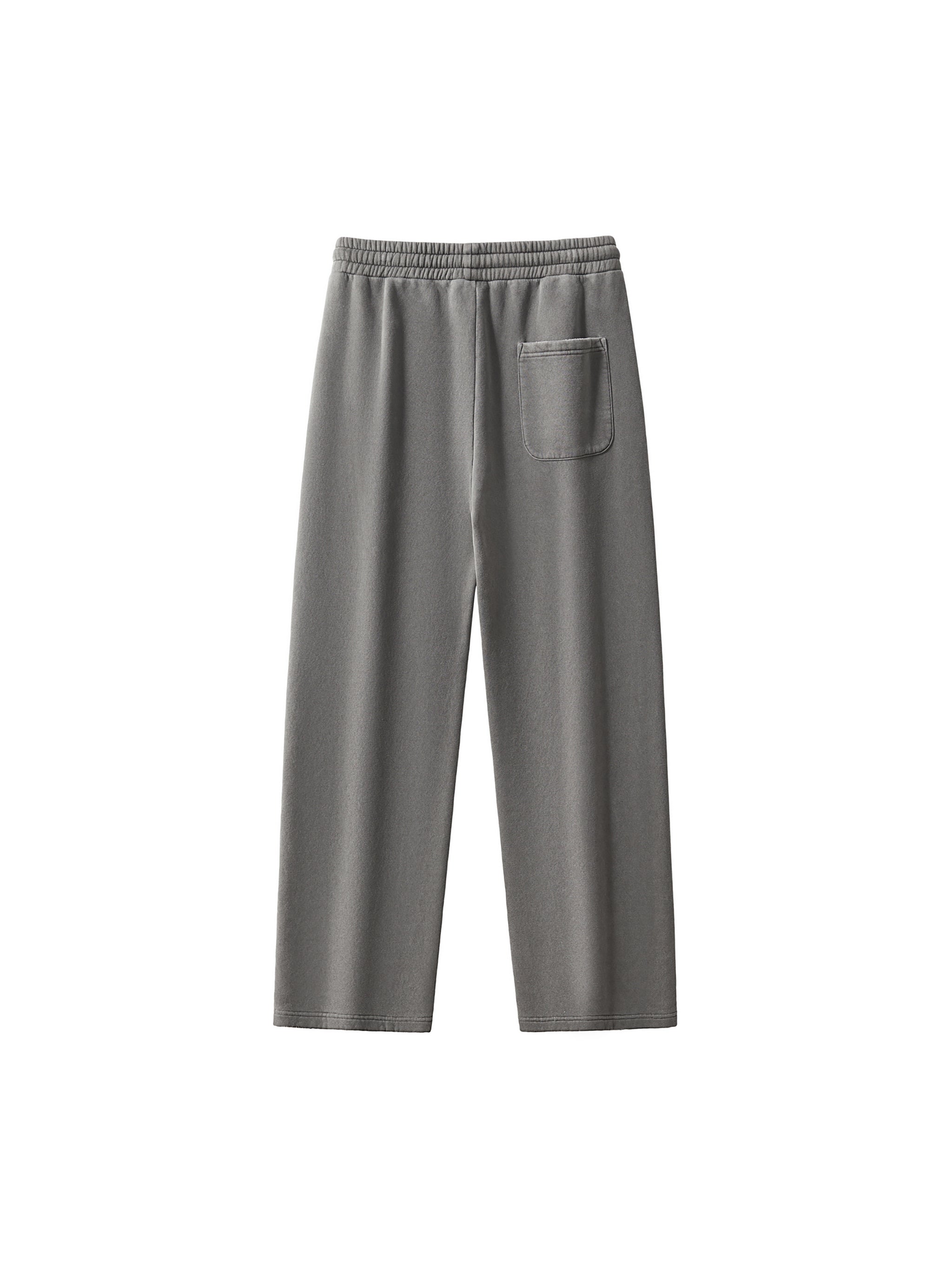 Frayed Enzyme Washed Fleece Sweatpants