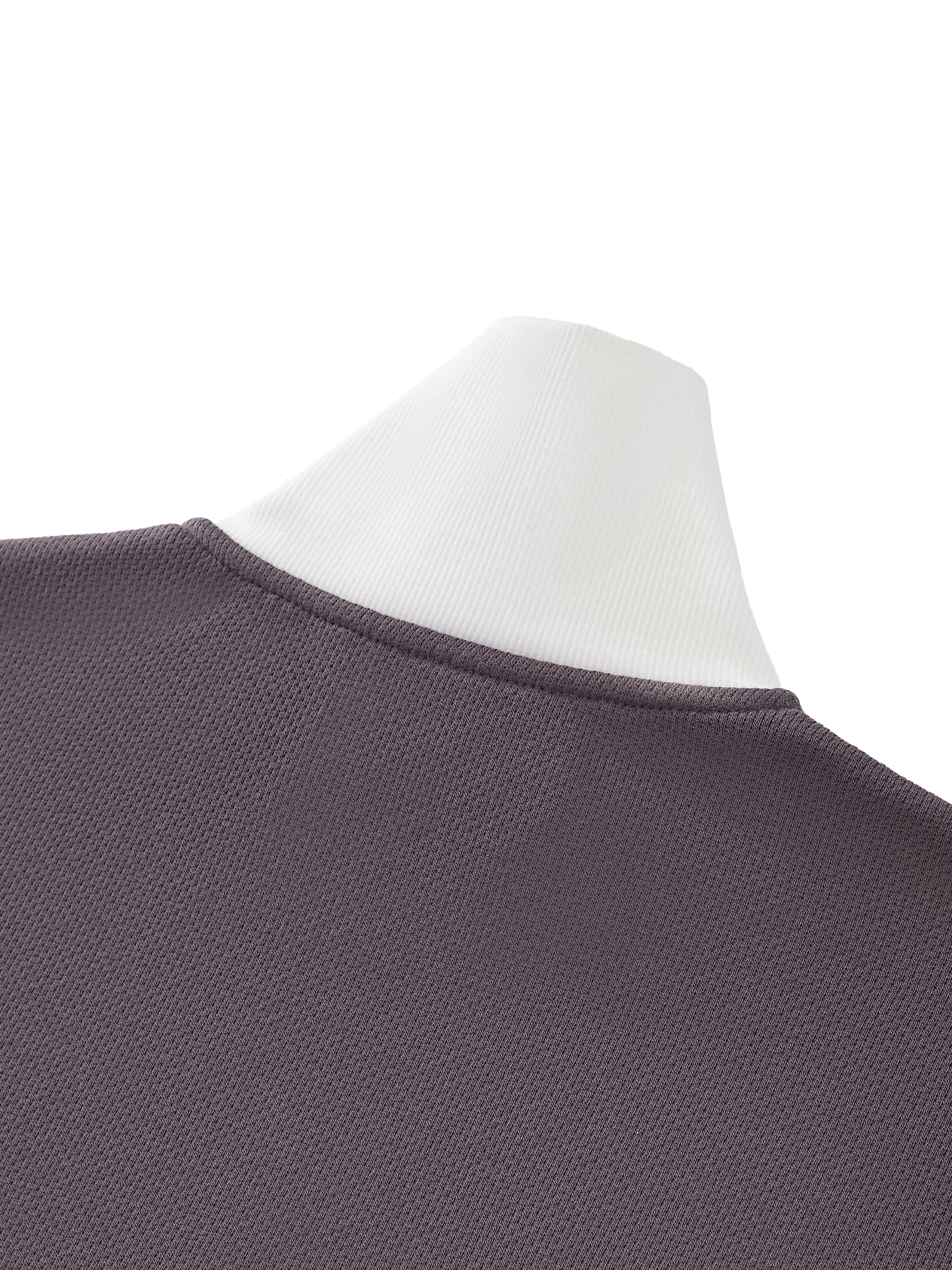 Cropped Fleece Track Jacket with Contrast Side Stripes