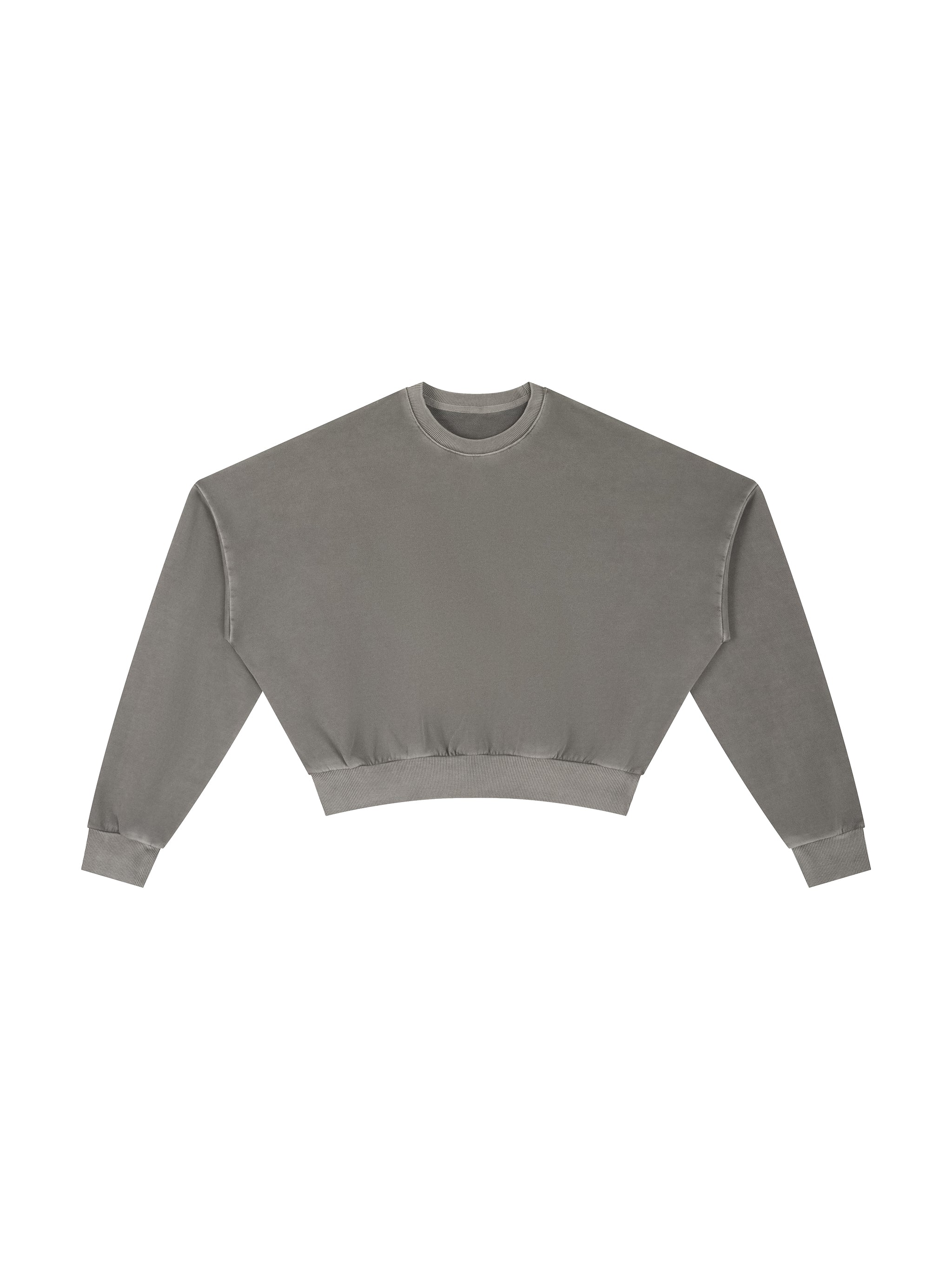 Vintage Washed Cropped Sweatshirt