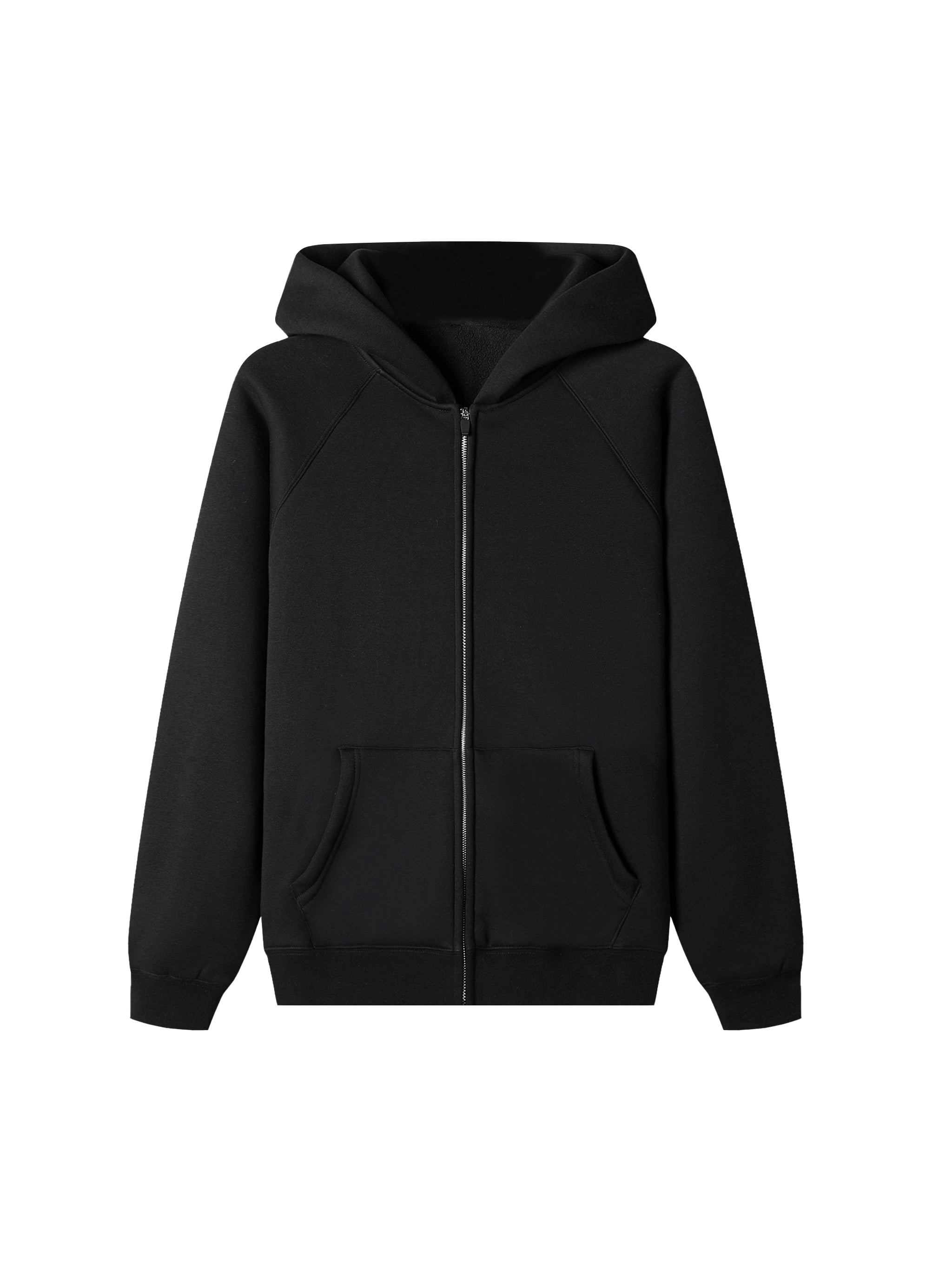 Essential Zip-up Fleece Hoodie