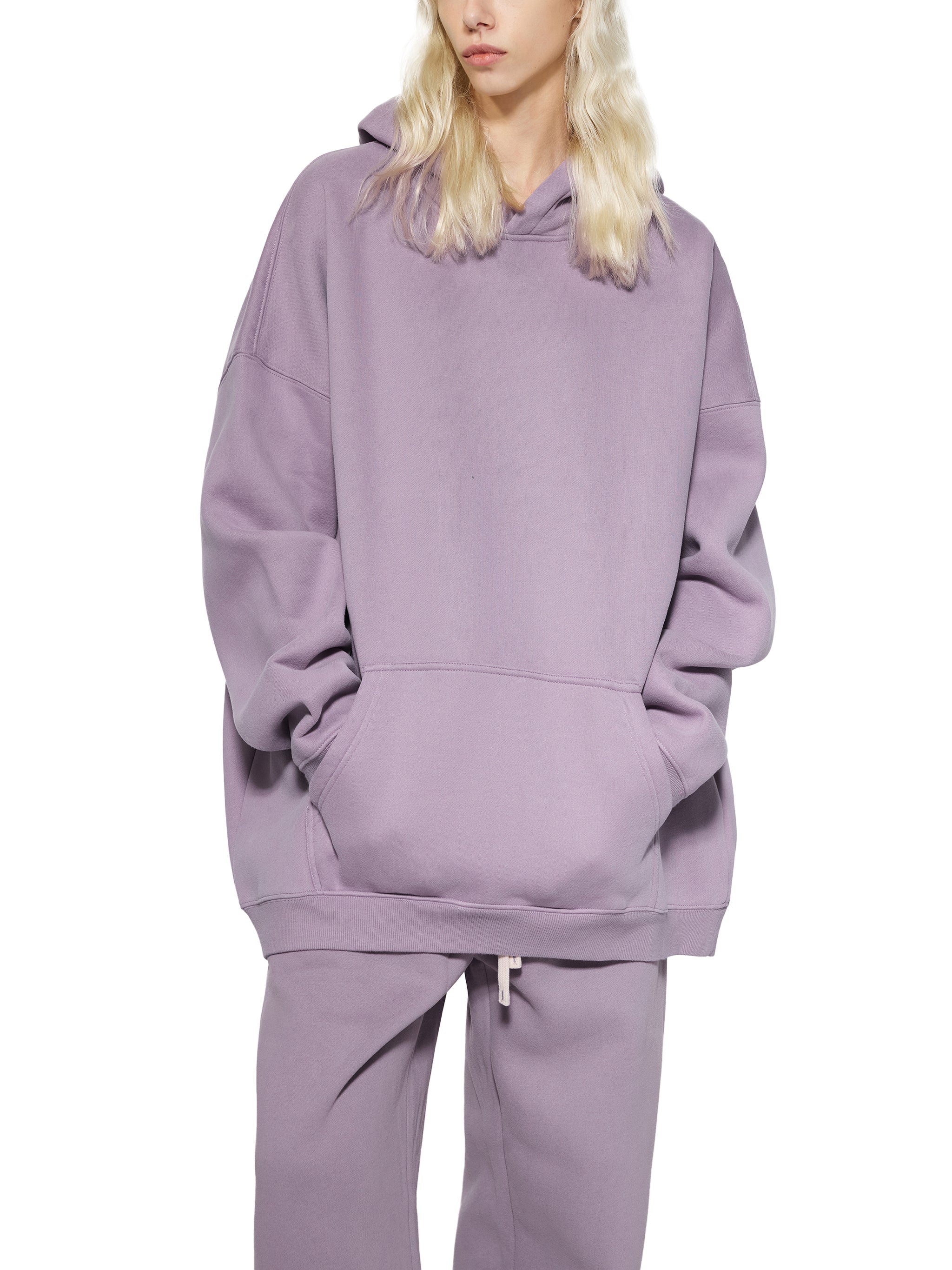 Unisex Oversized Fleece Hoodie – Heavyweight Pullover Streetwear Hoodie