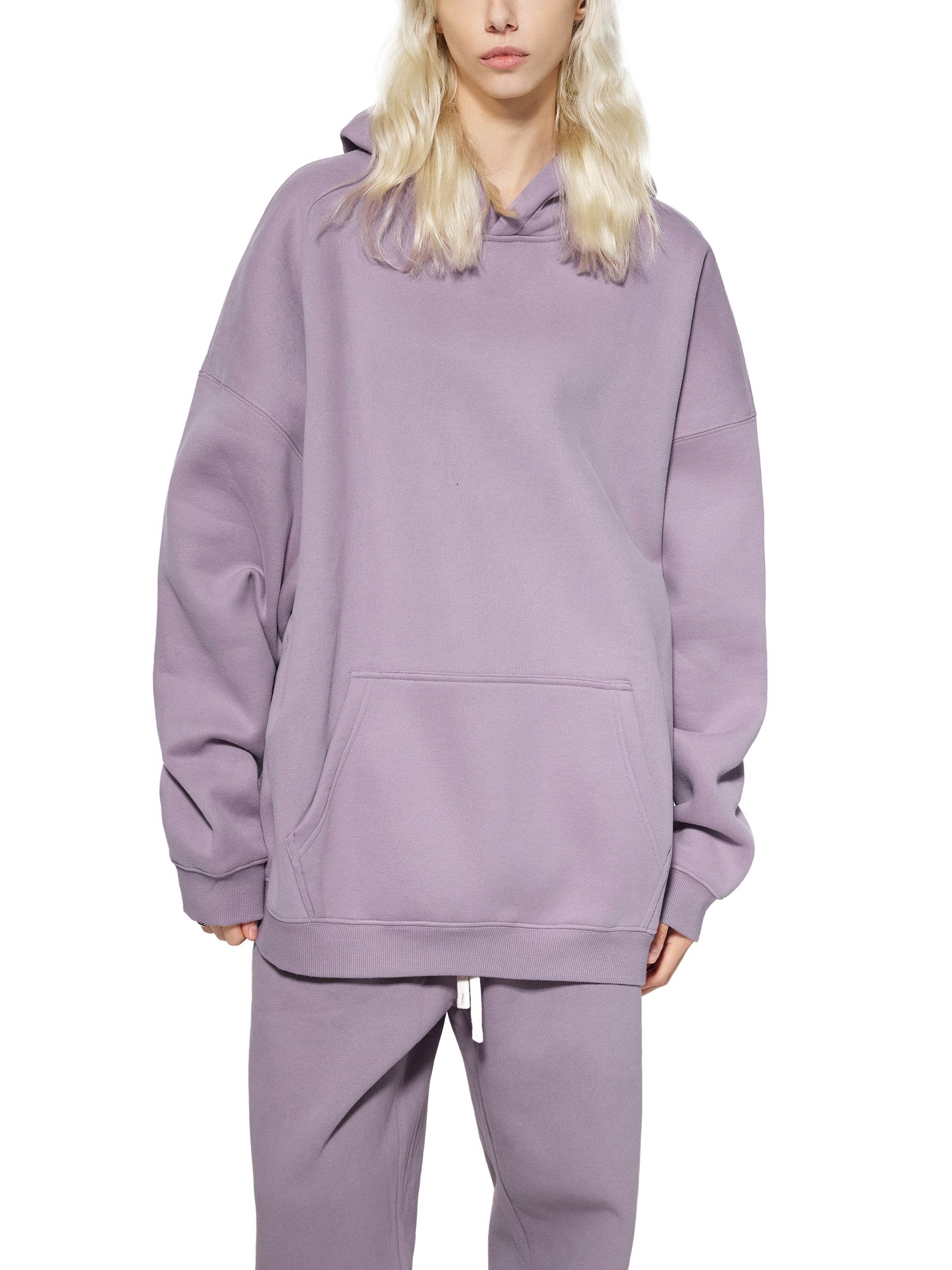 Unisex Oversized Fleece Hoodie – Heavyweight Pullover Streetwear Hoodie