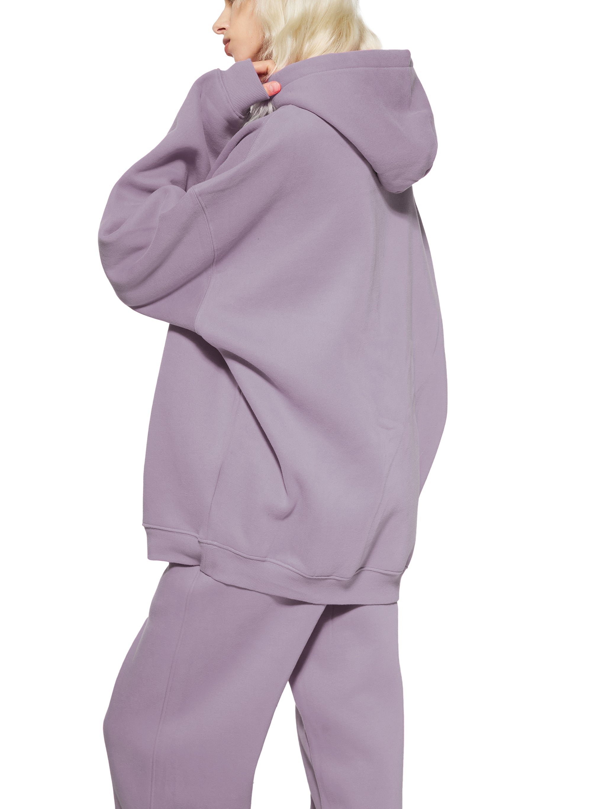 Unisex Oversized Fleece Hoodie – Heavyweight Pullover Streetwear Hoodie
