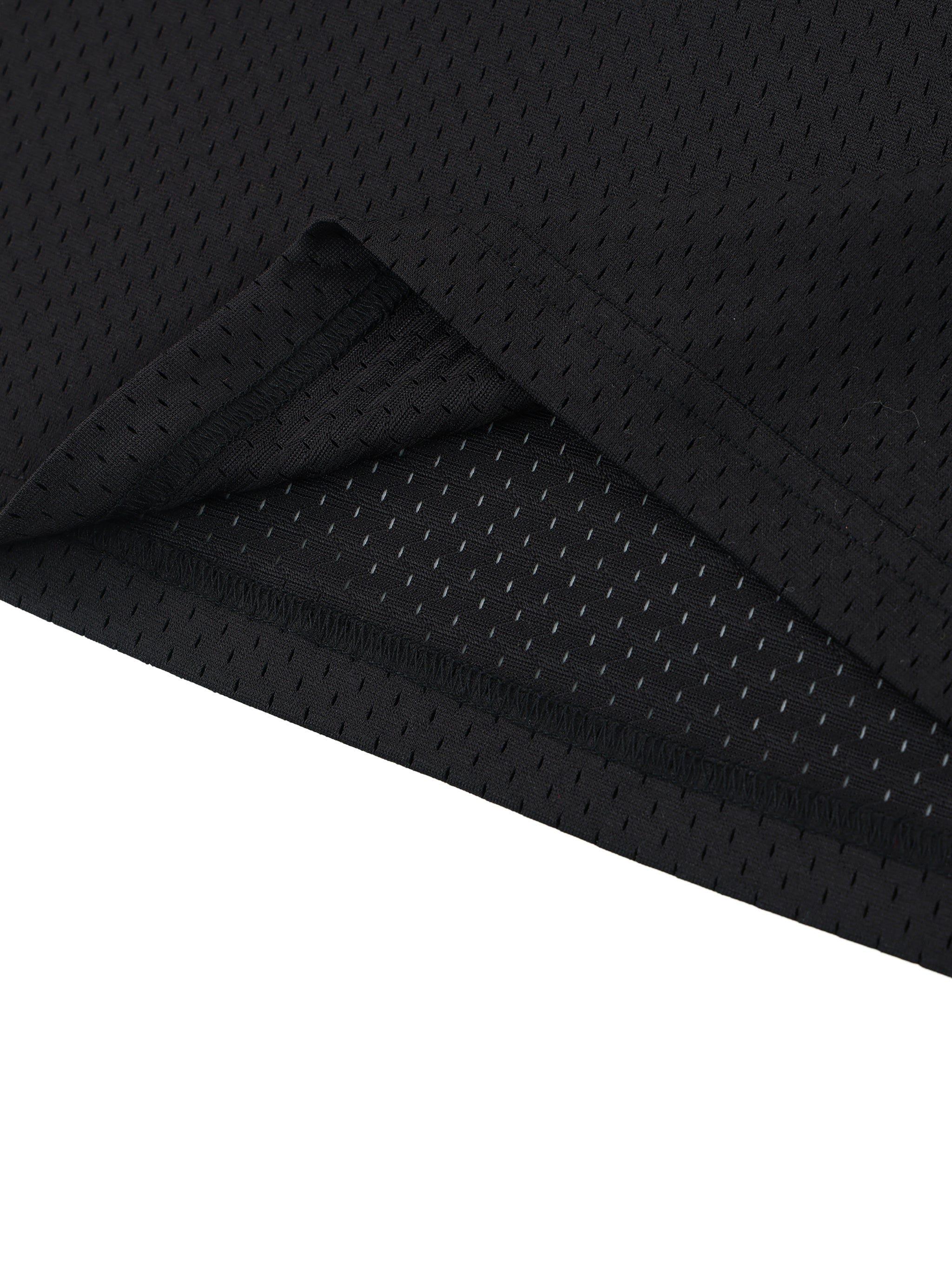 Oversized Mesh V-Neck Soccer Jersey
