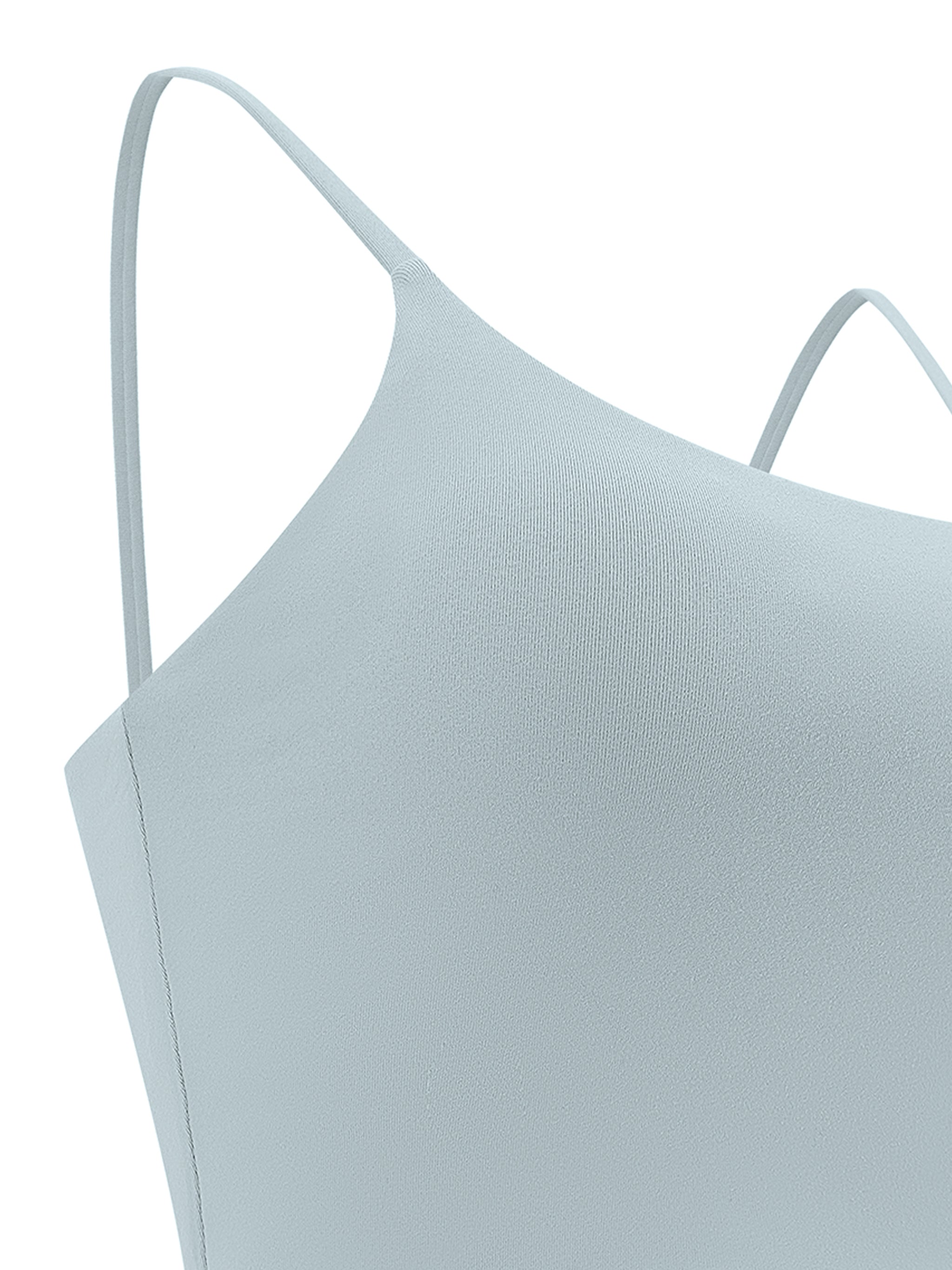 Women's Spaghetti Strap Yoga Sports Bra – Low Impact Activewear Bra