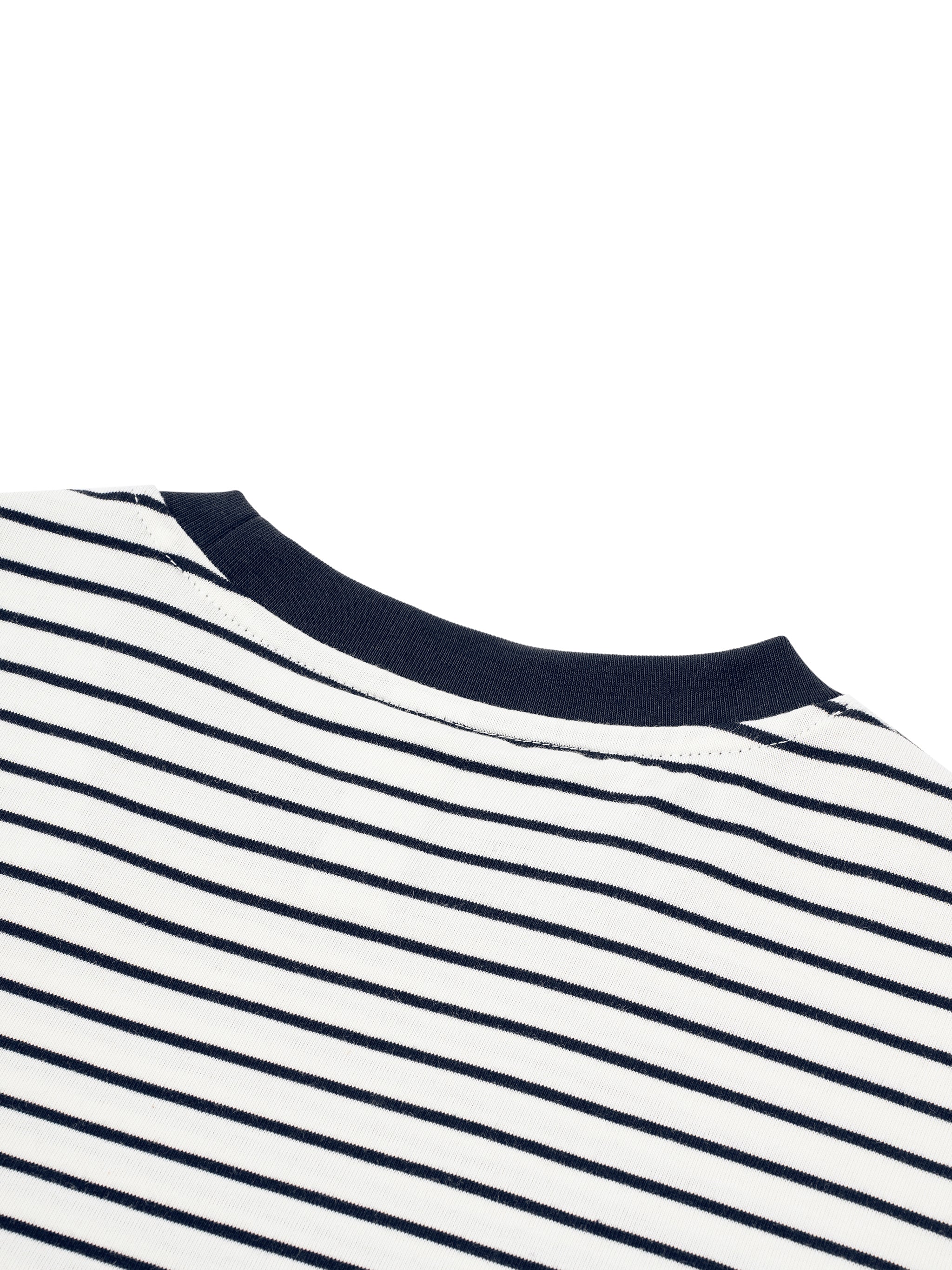 Kids' Striped Long Sleeve T-Shirt – Soft Cotton Everyday Crew Neck Tee