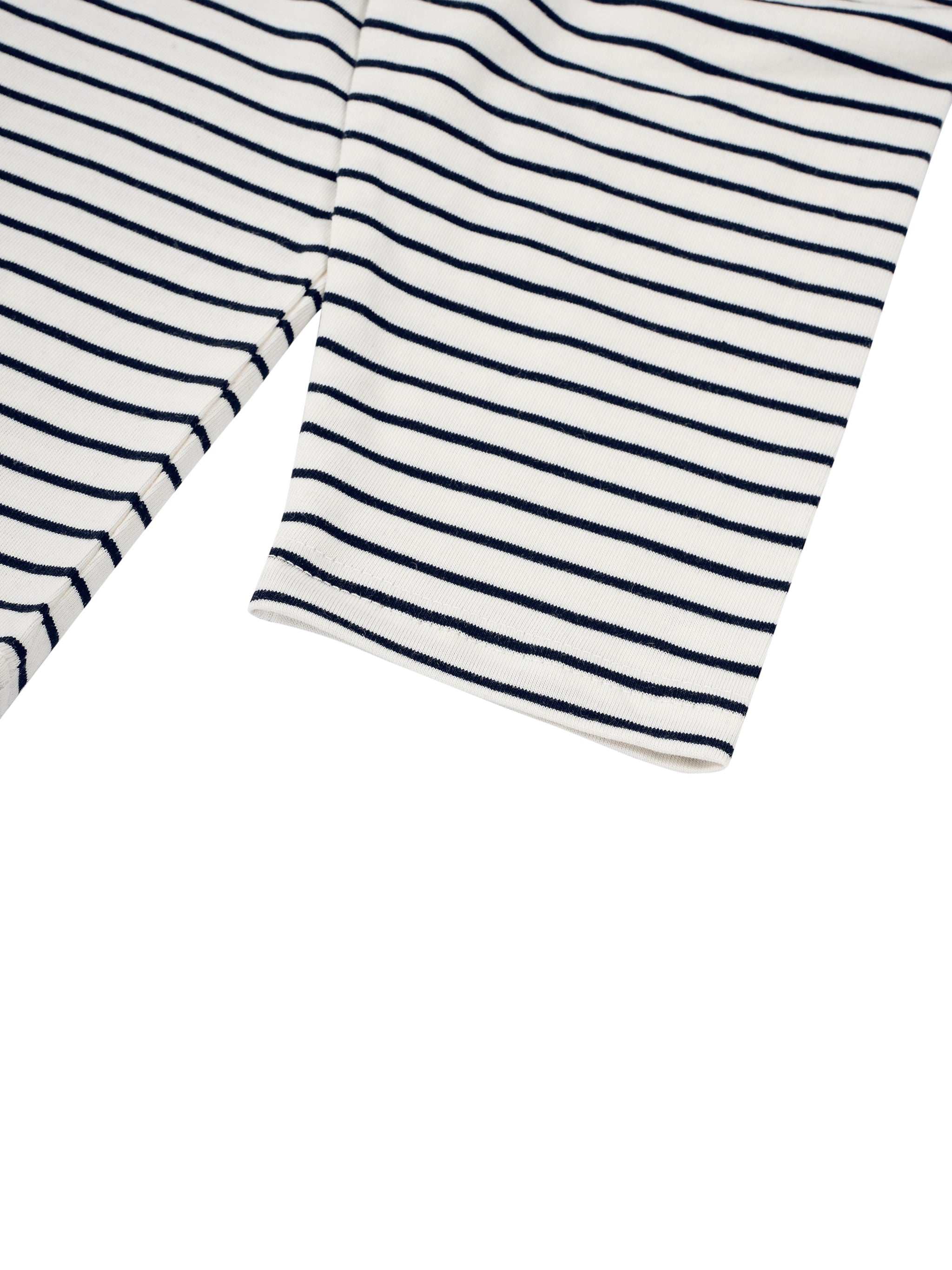 Kids' Striped Long Sleeve T-Shirt – Soft Cotton Everyday Crew Neck Tee