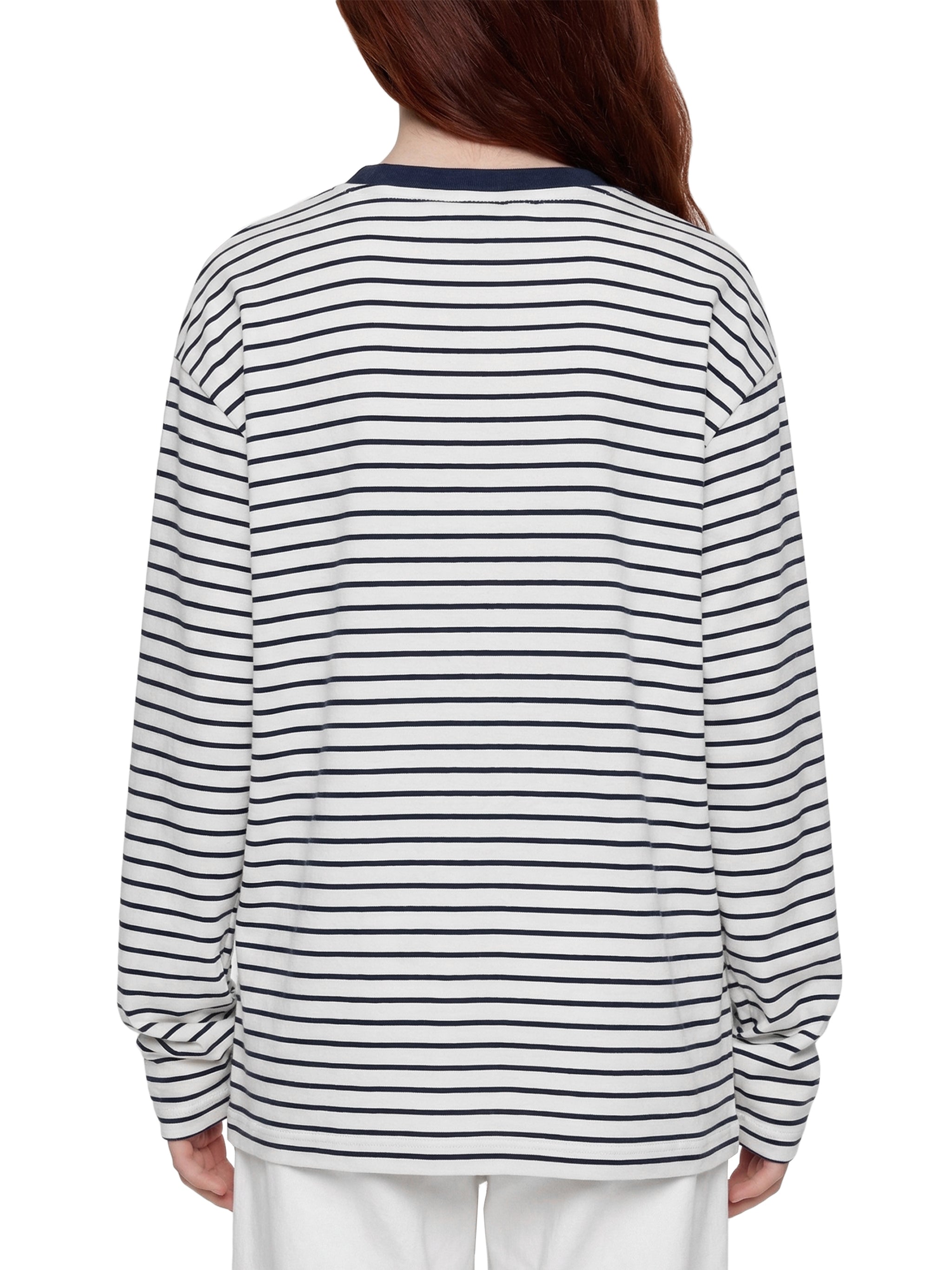 Kids' Striped Long Sleeve T-Shirt – Soft Cotton Everyday Crew Neck Tee
