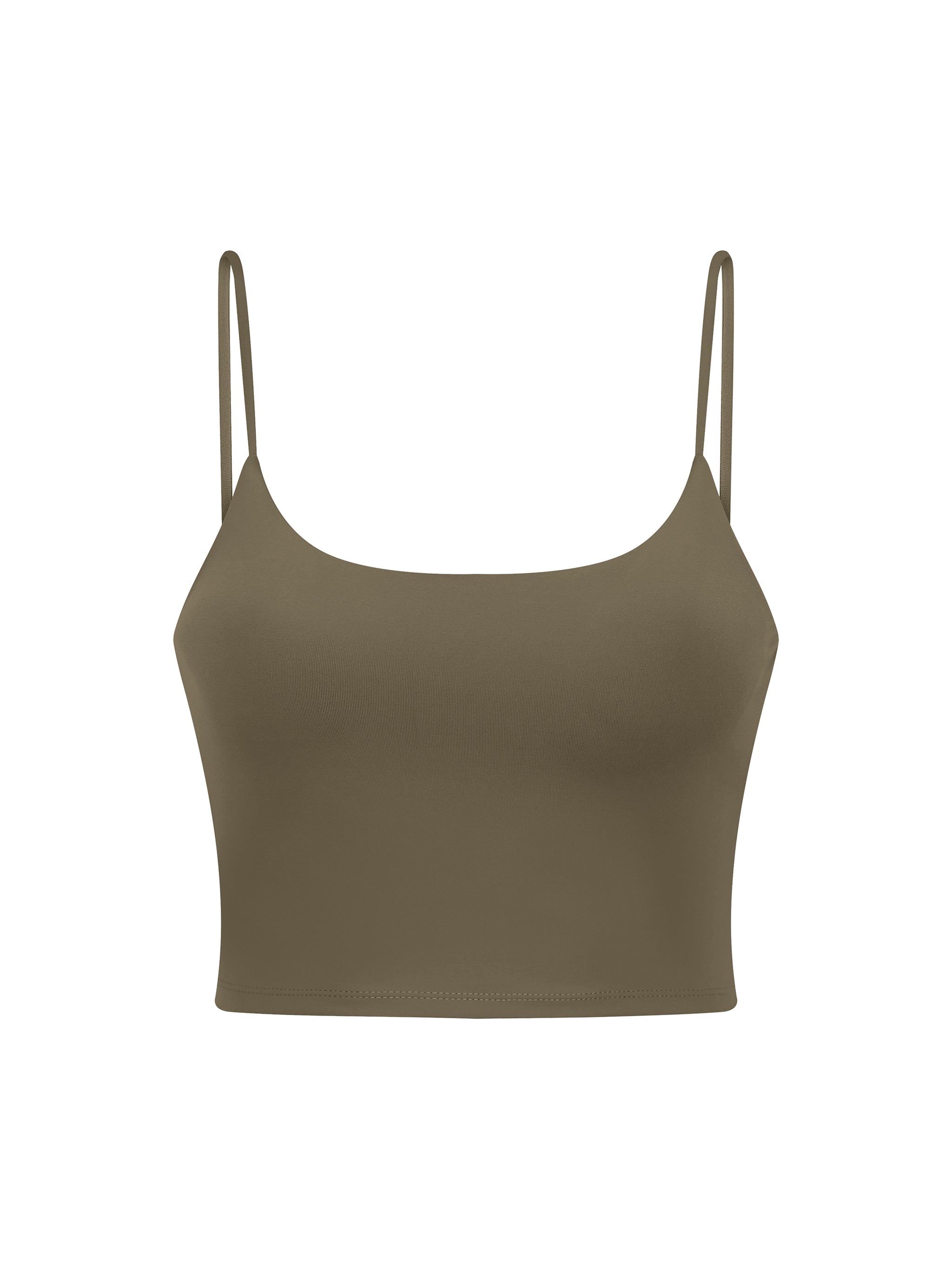Women's Spaghetti Strap Yoga Sports Bra – Low Impact Activewear Bra