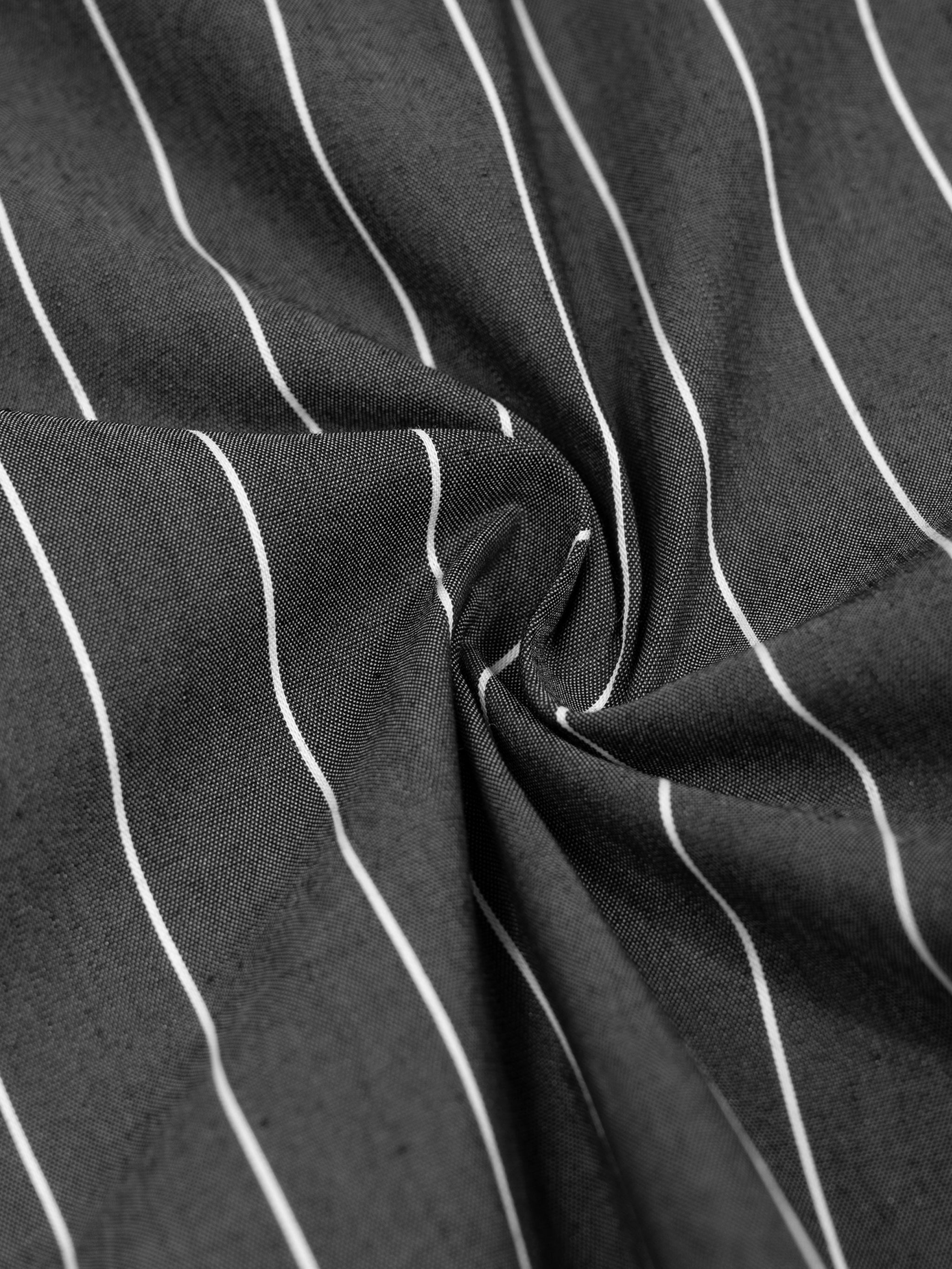 Unisex Striped Boxy Button-Up Shirt – Oversized Casual Streetwear Shirt