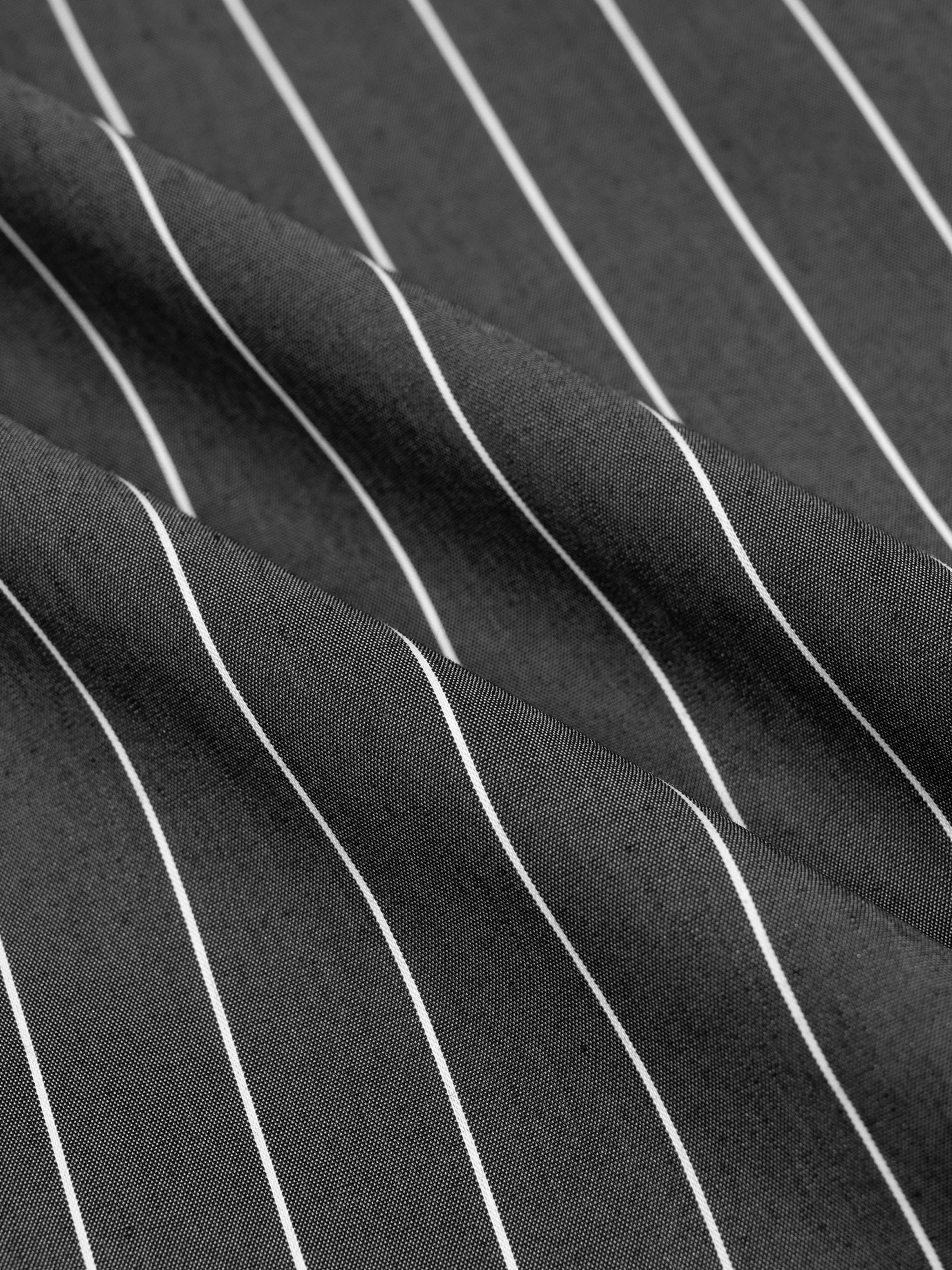 Unisex Striped Boxy Button-Up Shirt – Oversized Casual Streetwear Shirt