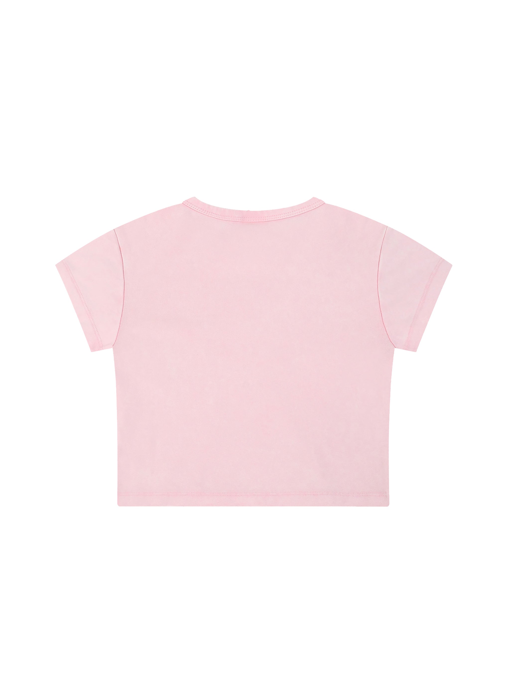 Women's Snow Washed Crop Top – Vintage Oversized Streetwear Tee