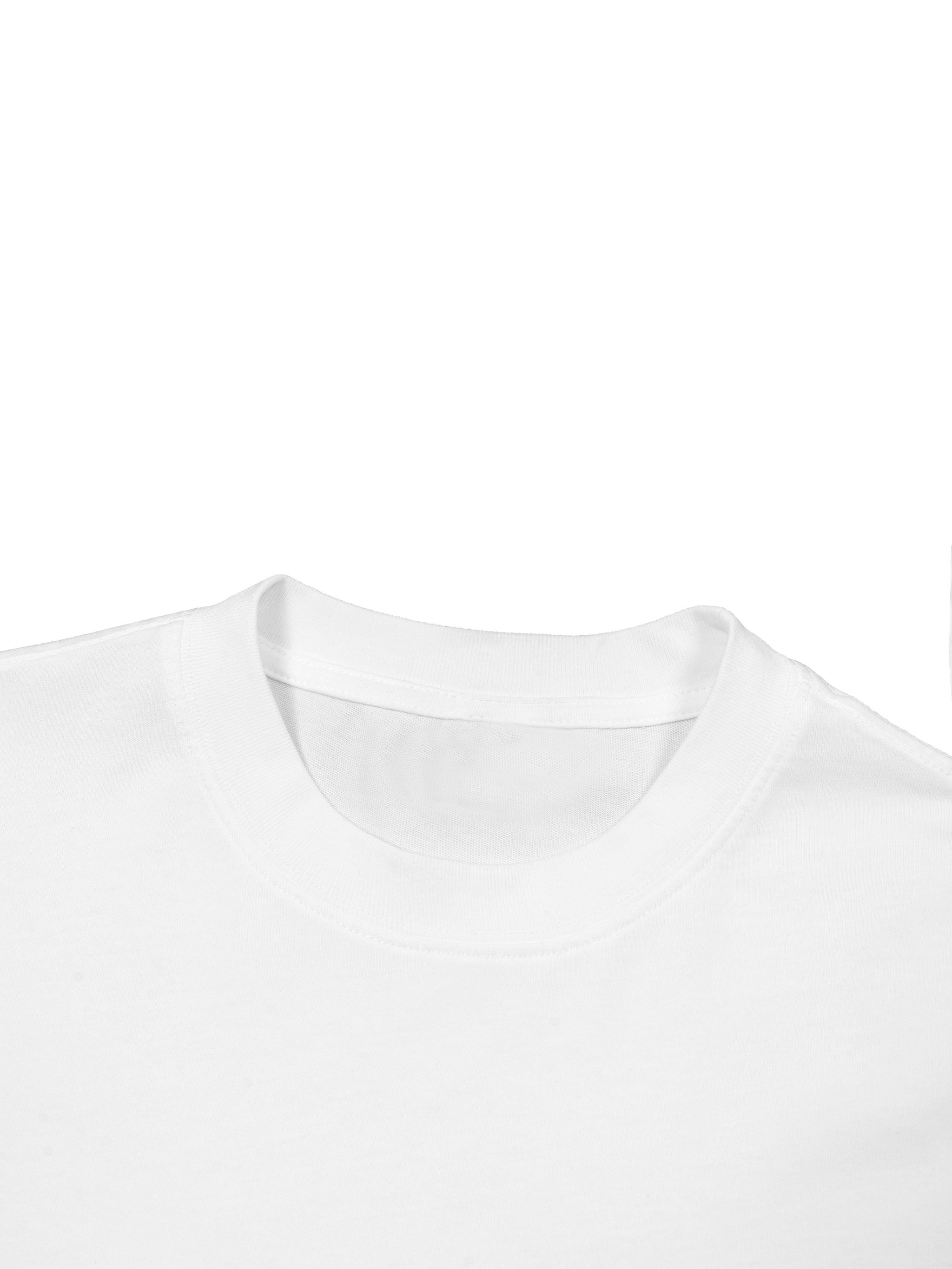 Unisex Boxy Raw Edge T-Shirt – Oversized Heavyweight Vintage Streetwear Tee