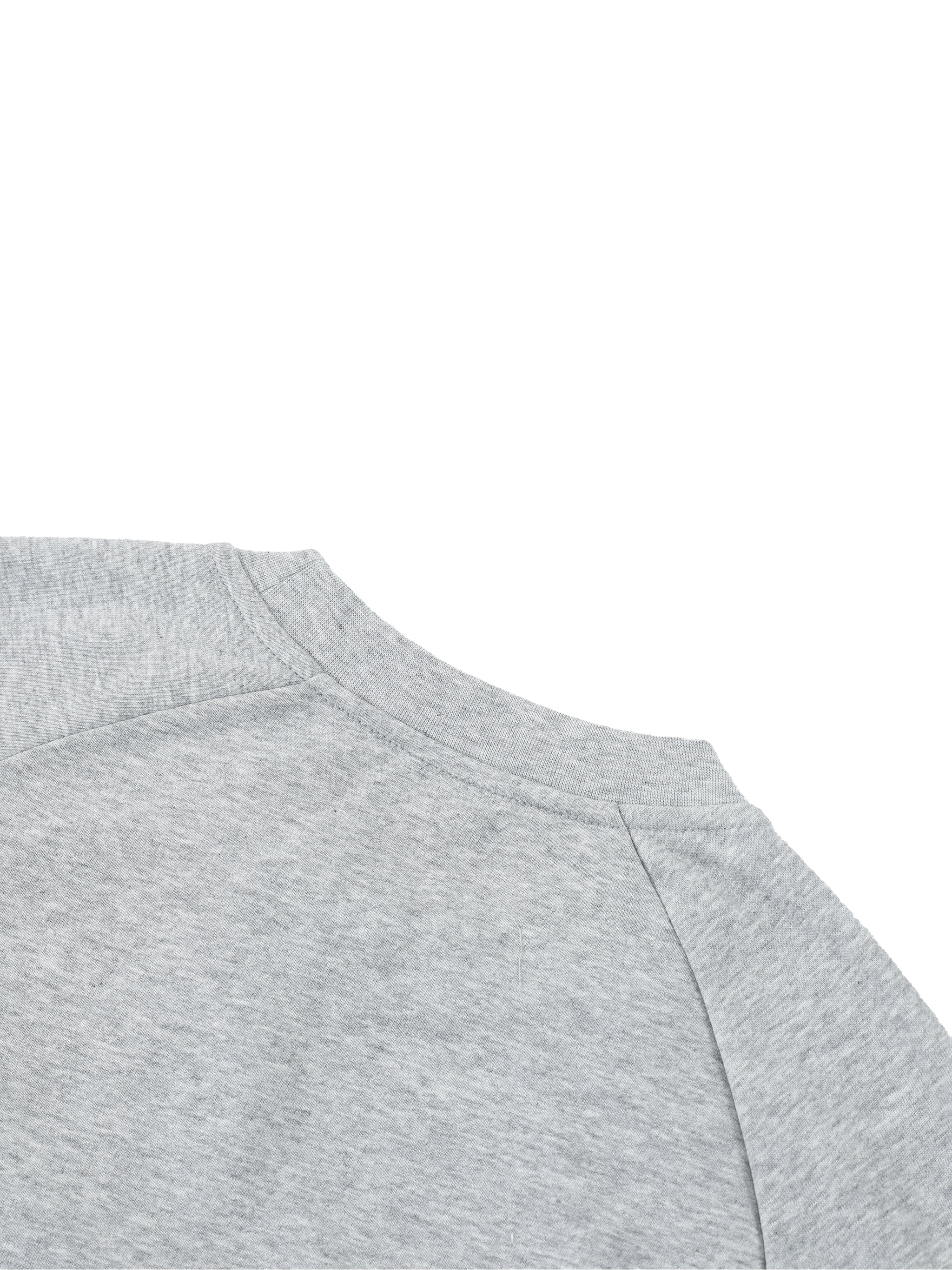 Unisex Color Block Crewneck Sweatshirt – Oversized Premium Streetwear Pullover