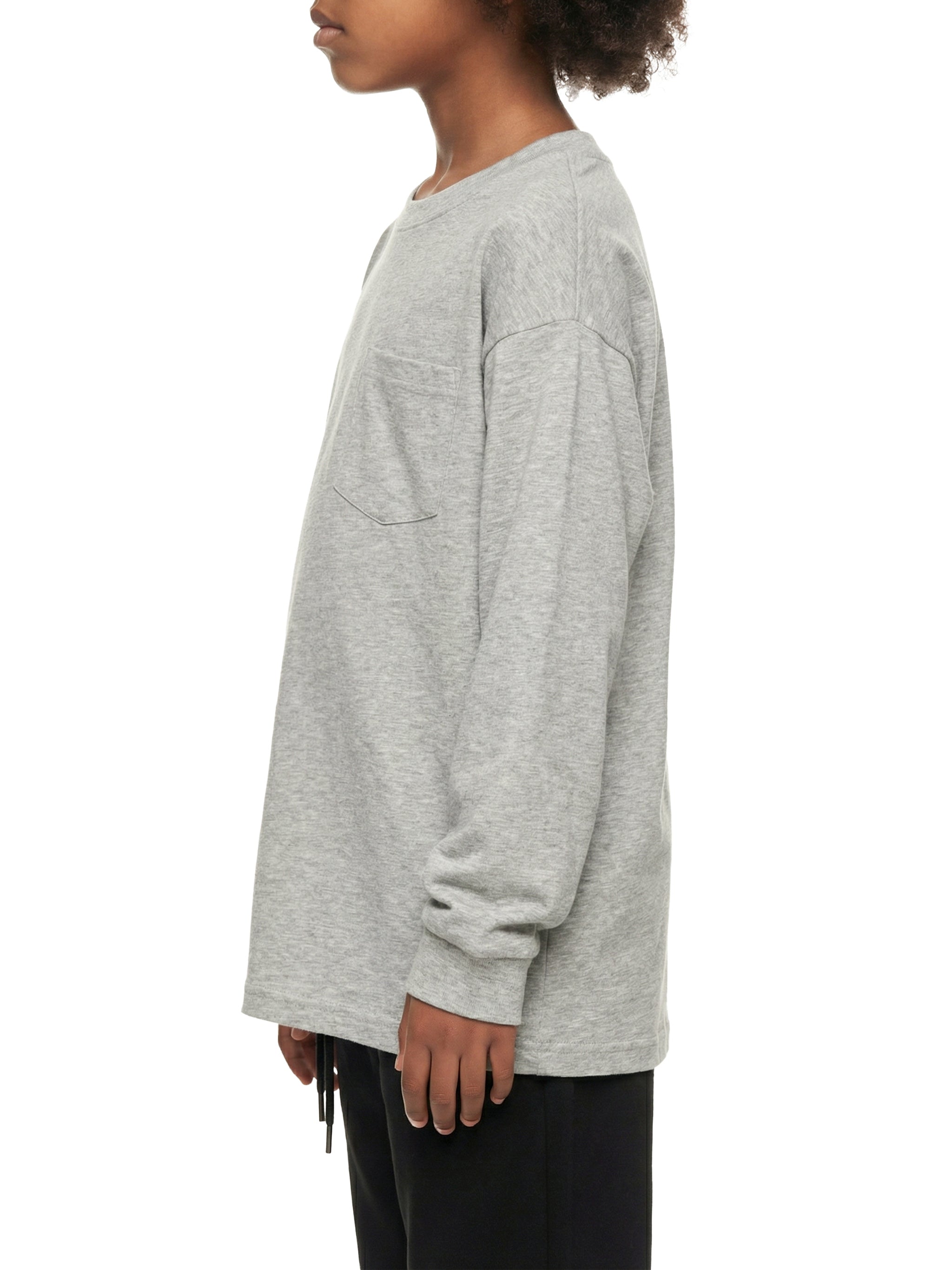 Kids' Long Sleeve T-Shirt – Soft Cotton Everyday Crew Neck Tee