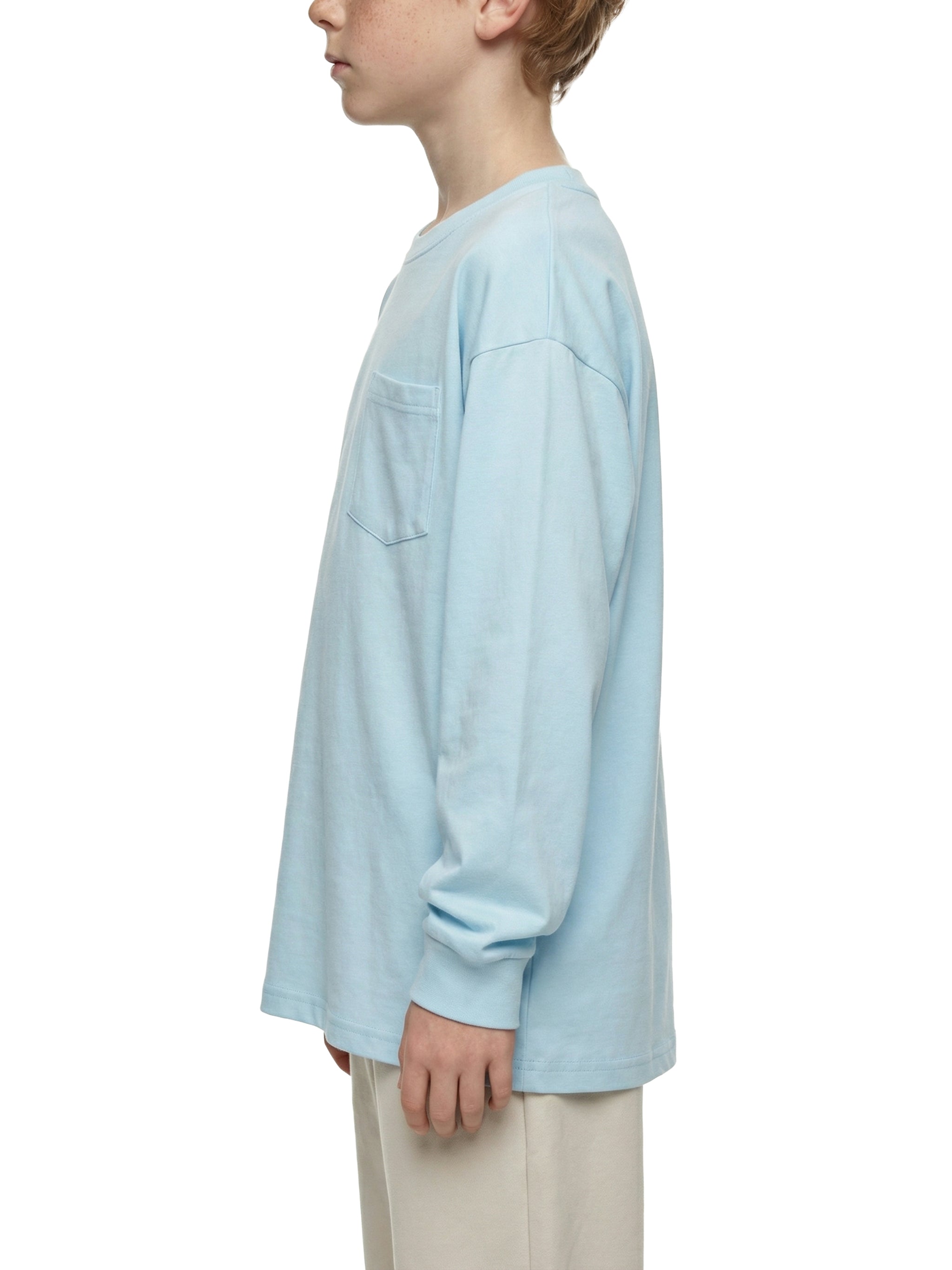 Kids' Long Sleeve T-Shirt – Soft Cotton Everyday Crew Neck Tee