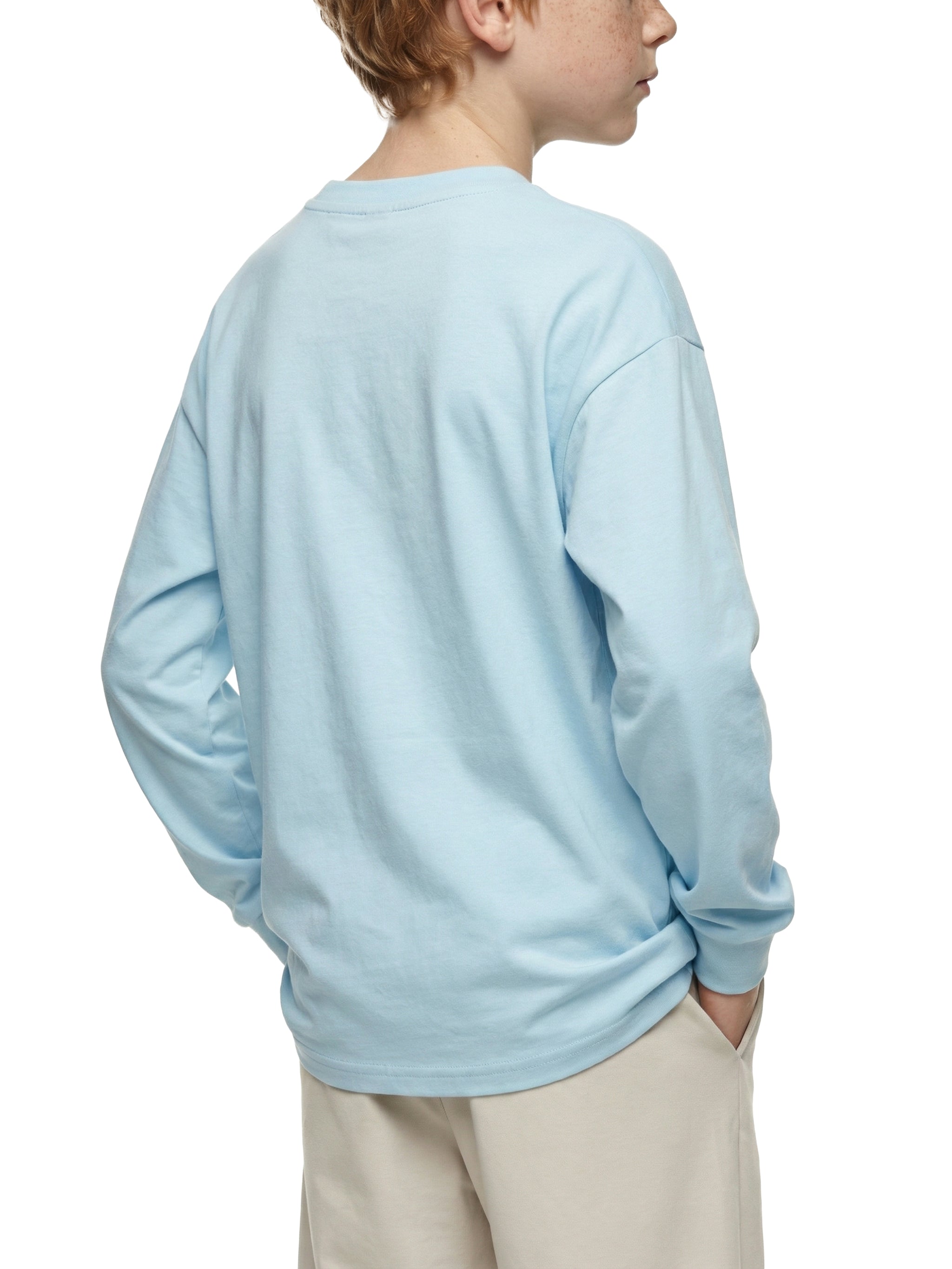Kids' Long Sleeve T-Shirt – Soft Cotton Everyday Crew Neck Tee