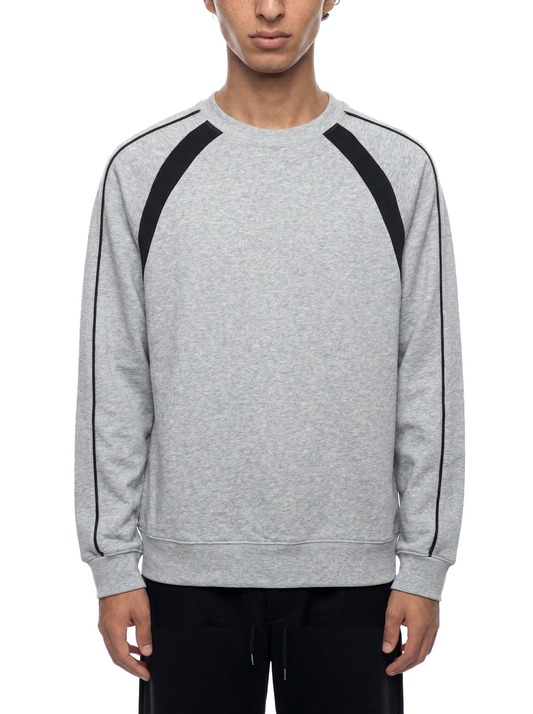 Unisex Color Block Crewneck Sweatshirt – Oversized Premium Streetwear Pullover