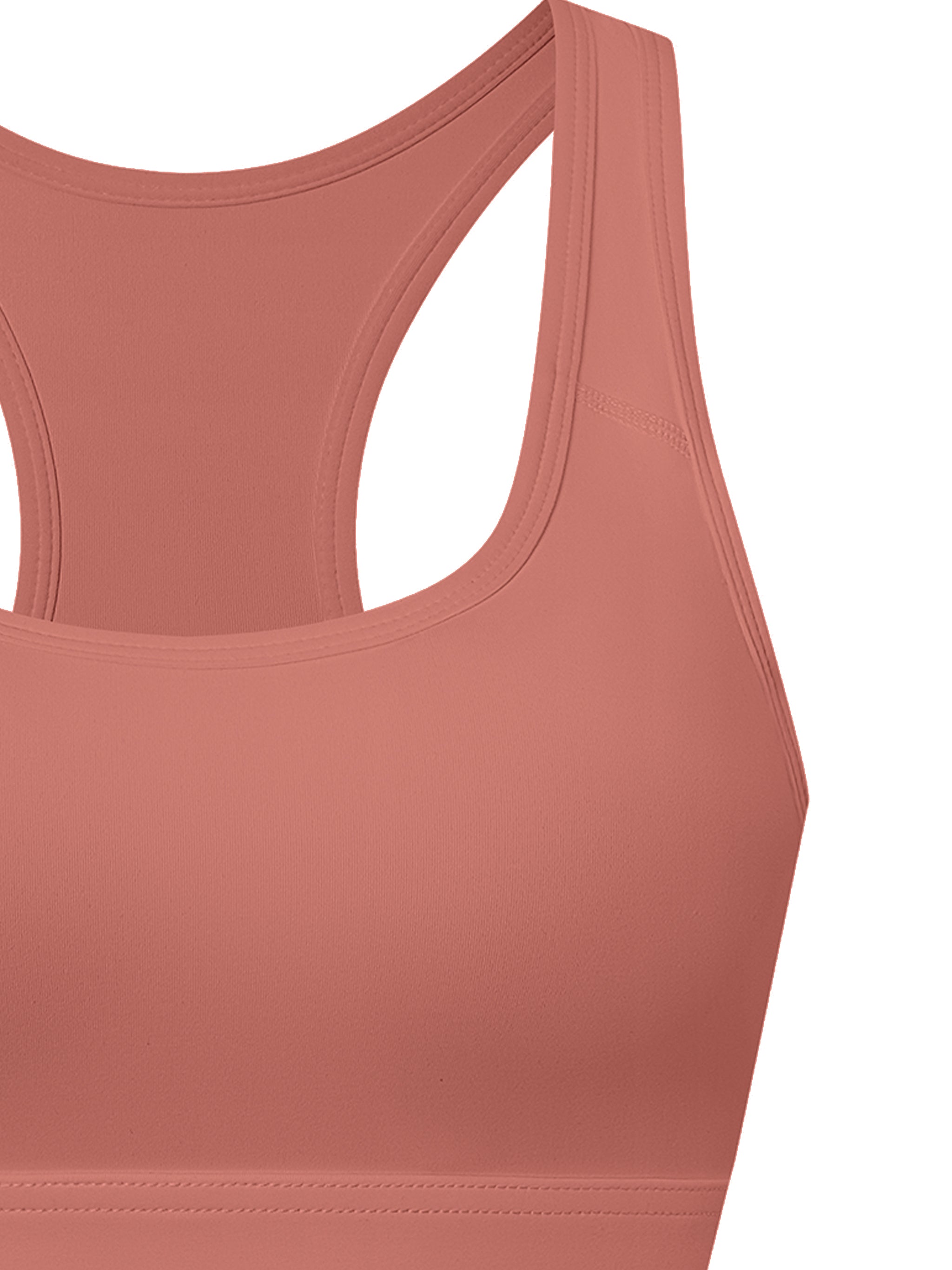 Women's Cropped Sports Bra – Medium Support Activewear Crop Top
